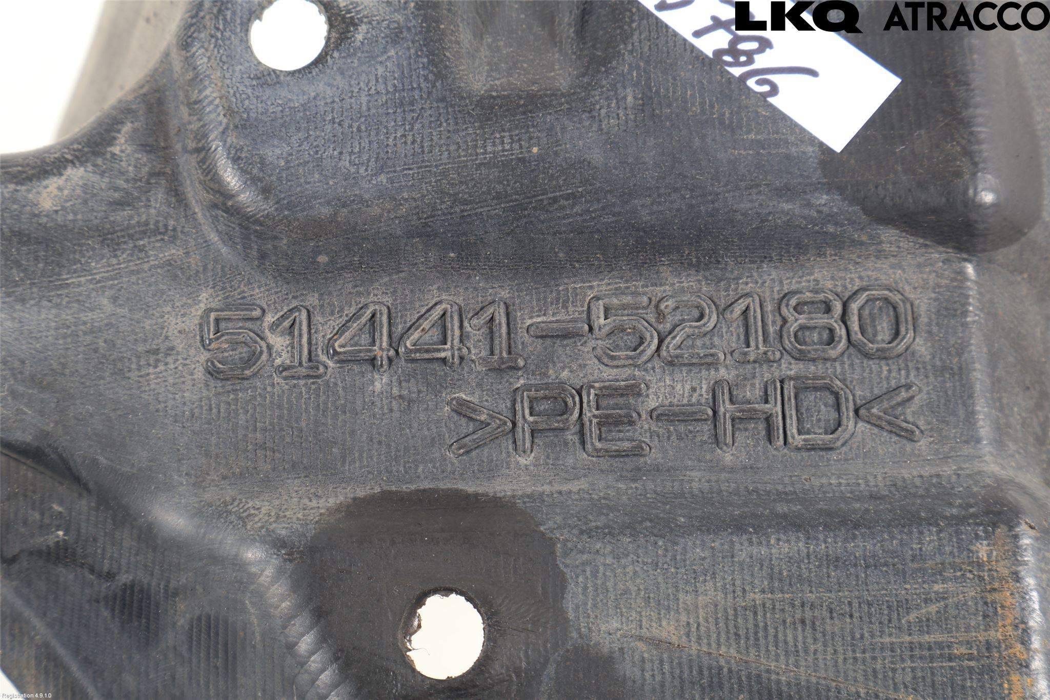 Toyota VERSO-S 11-16 Hasplåt Plåt-Plast