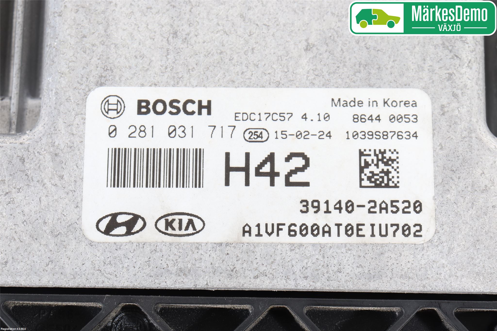 Hyundai i40 08-15 Styrenhet Insprut Bensin