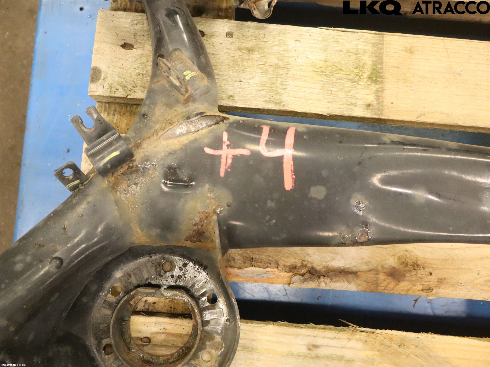 Fiat 500L 13-19 Bakaxelbalk