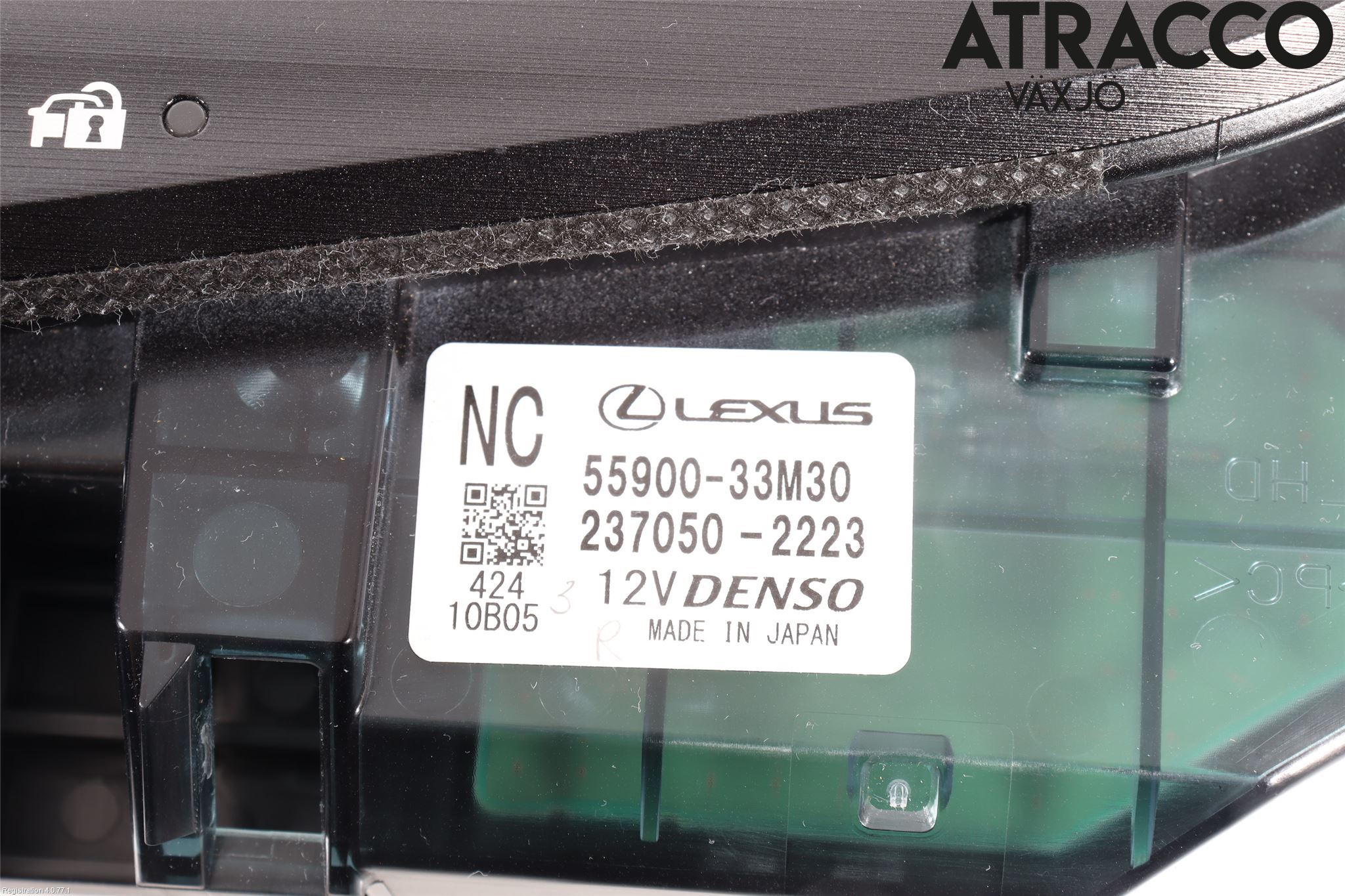 Lexus ES 250/300/330 Ac Styrenhet Ac Manöveren