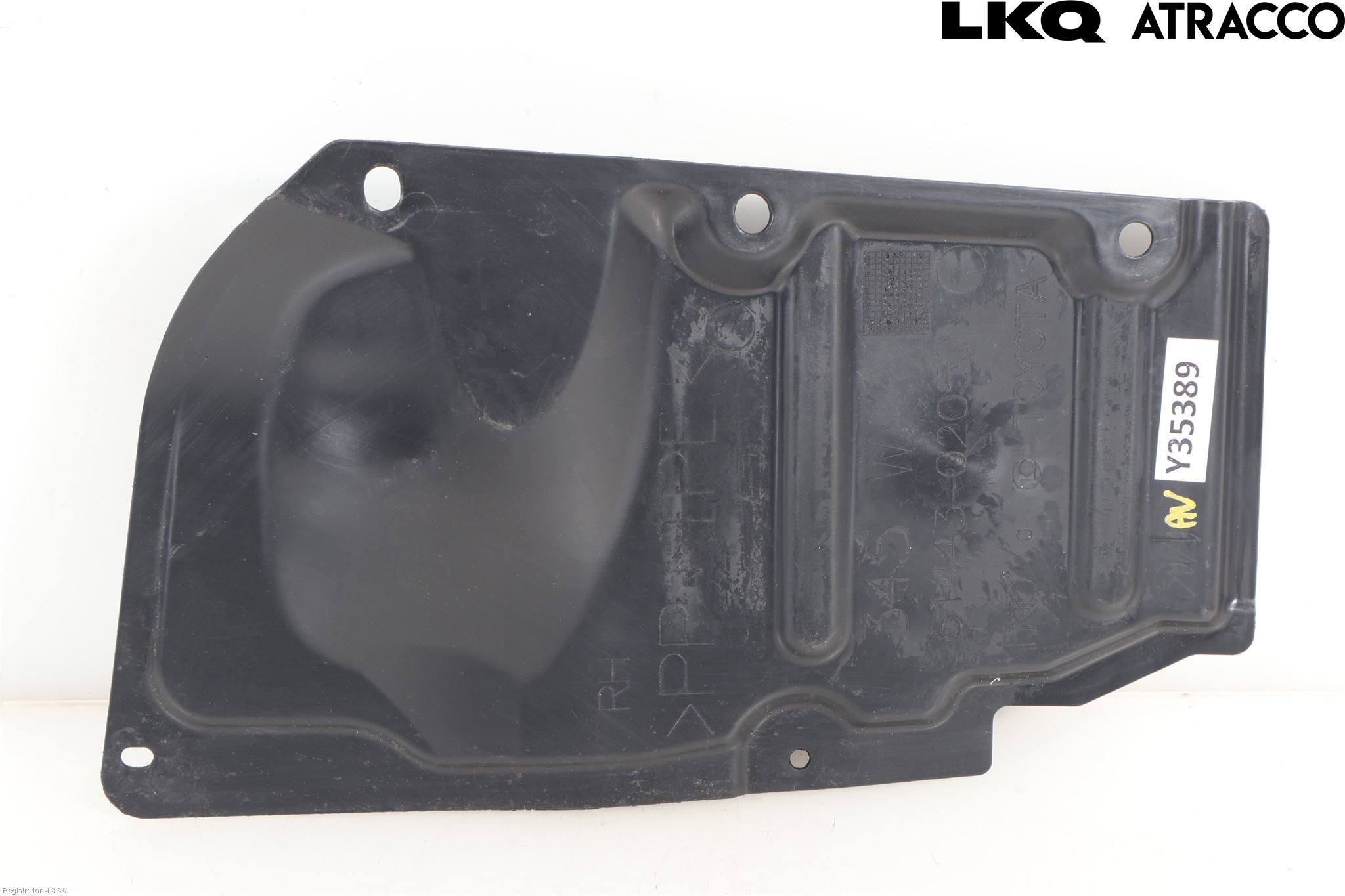 Toyota AVENSIS 09-15 Hasplåt Plåt-Plast