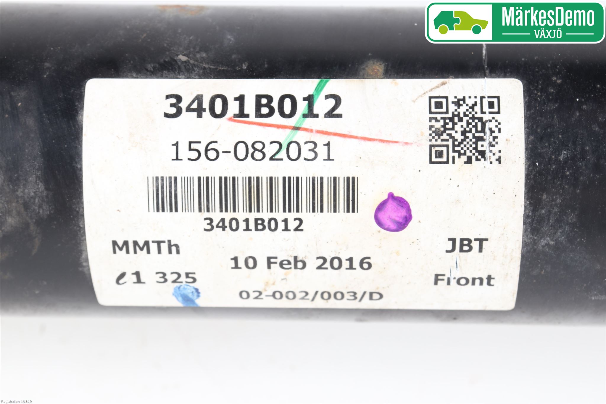 Fiat FULLBACK 16-19 Mellanaxel Främre 4Wd