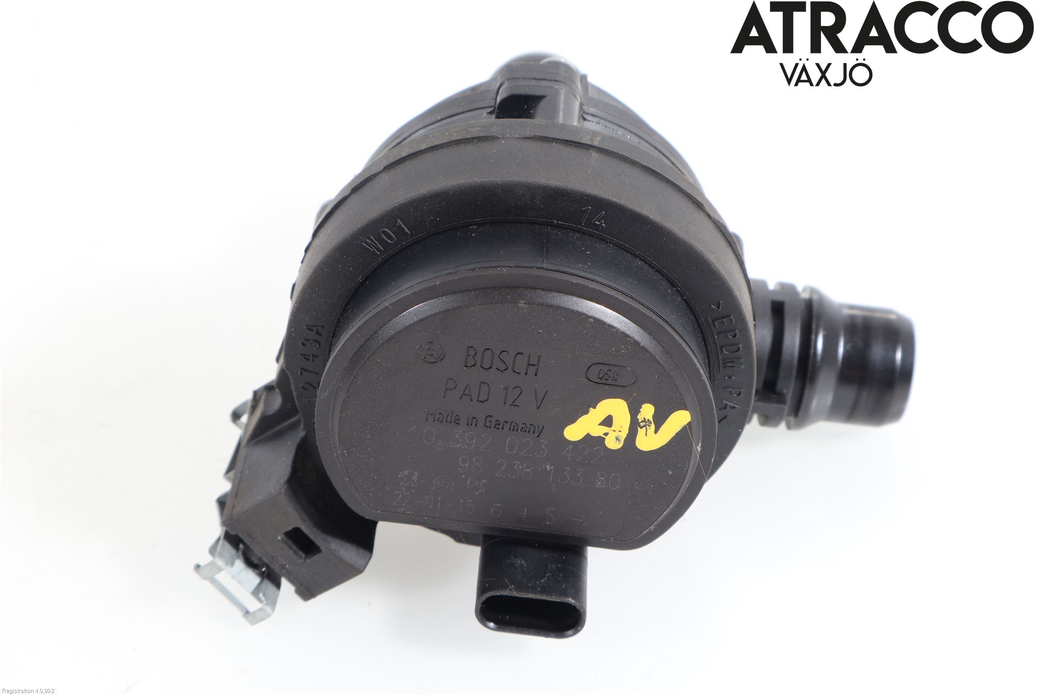 Peugeot 3008 17-24 Värme Cirkulationspump