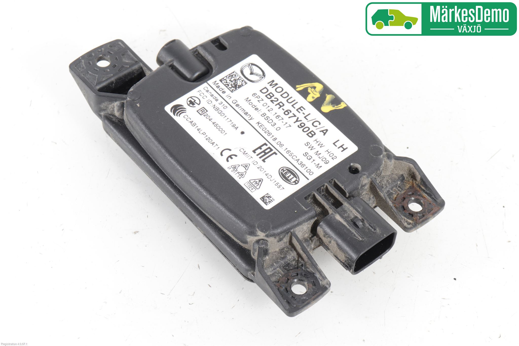 Mazda CX-3 Sensor Aktivt Kollisionsskydd