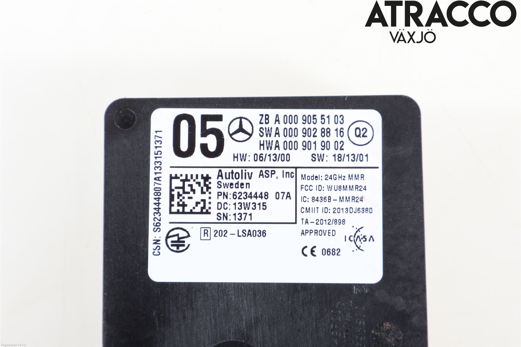 Mercedes-Benz MB E-KLASS (W212) 09-16 Sensor Adaptiv Farthållare