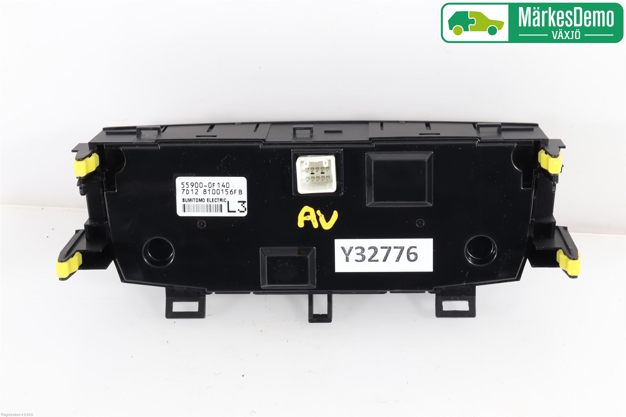Toyota VERSO 09-18 Ac Styrenhet Ac Manöveren