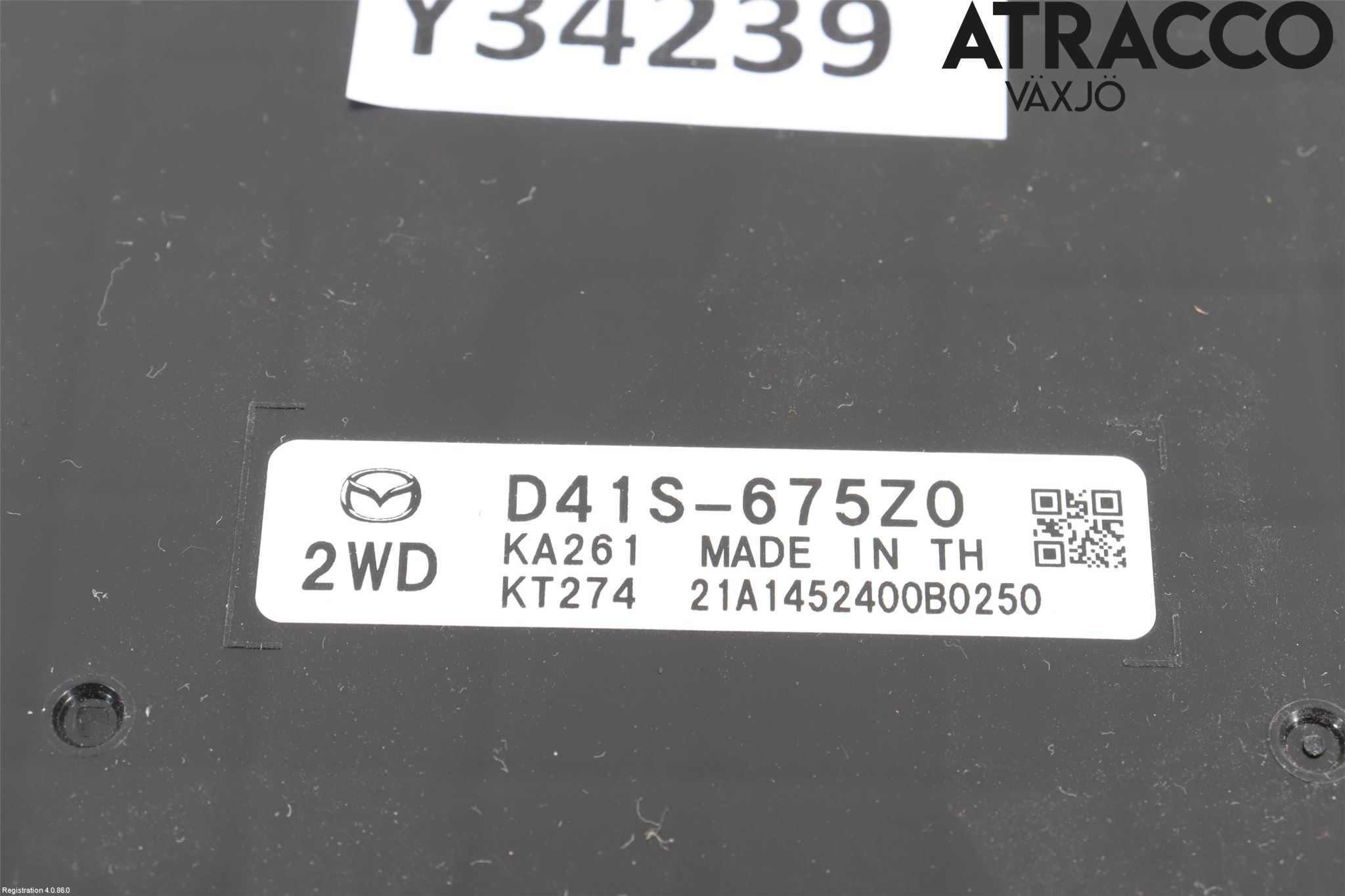 Mazda MX-30 20- Styrenhet Övrigt
