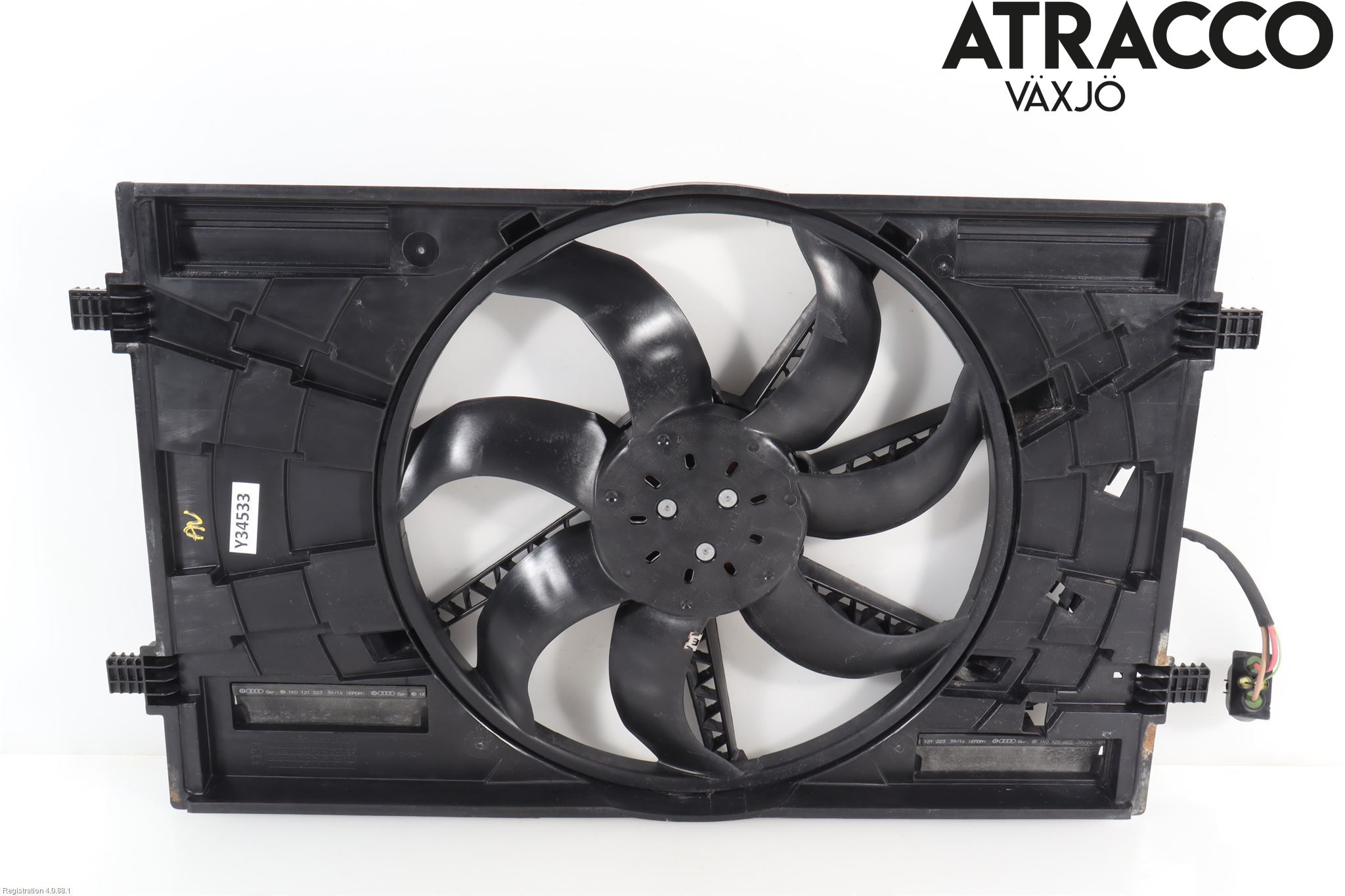 Volkswagen VW PASSAT 15-19 Kylfläktkåpa