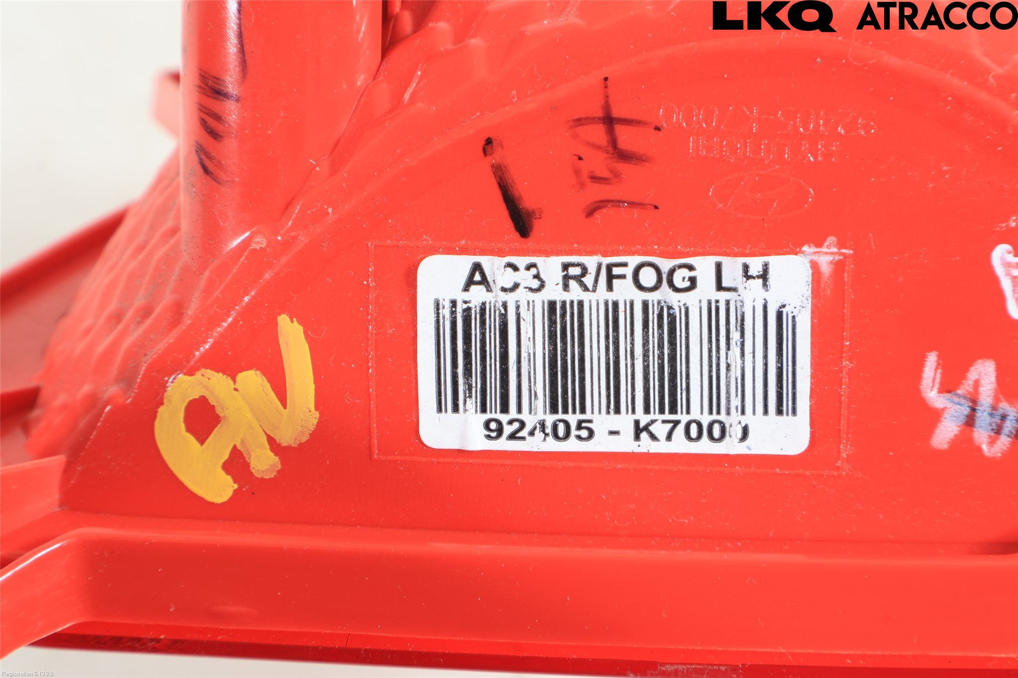 Hyundai i10 LA 20- Dimljus/Reflex Bak