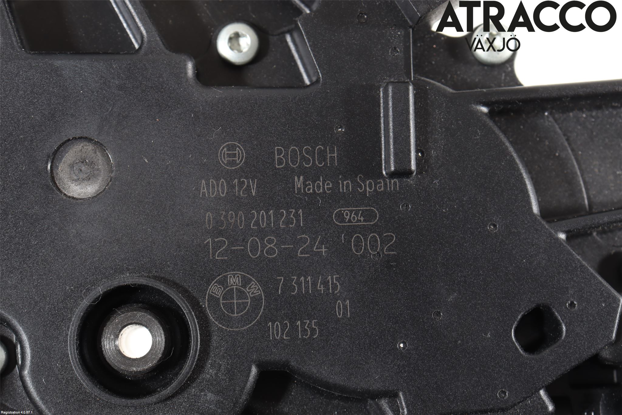 BMW 5 F10/F11/F18 09-17 Torkarmotor Baklucka