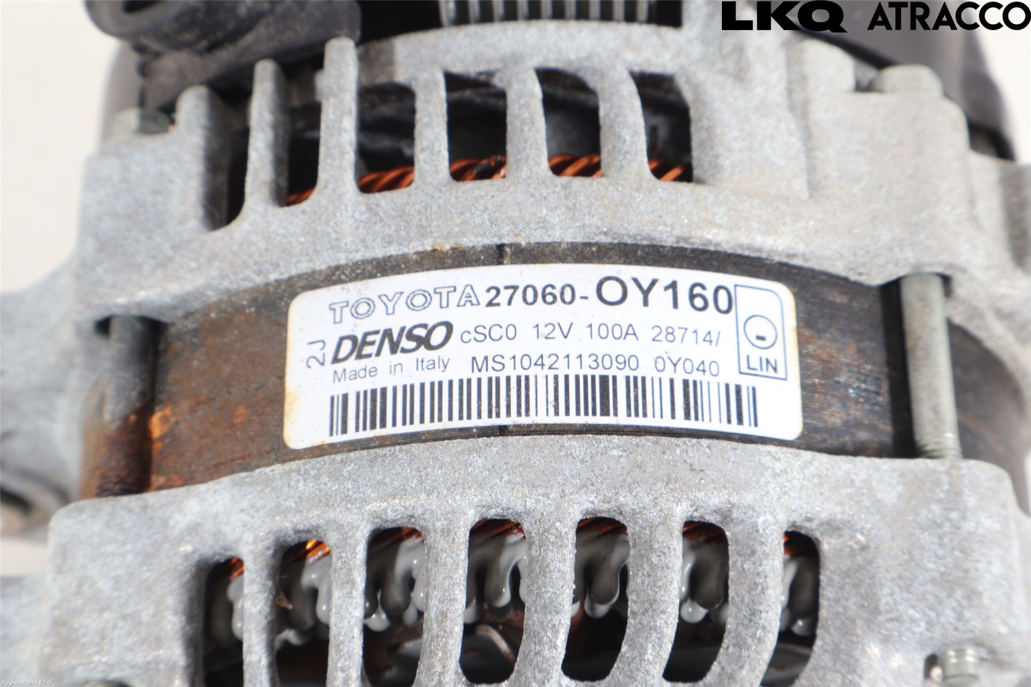Toyota YARIS XP130 15-20 Generator