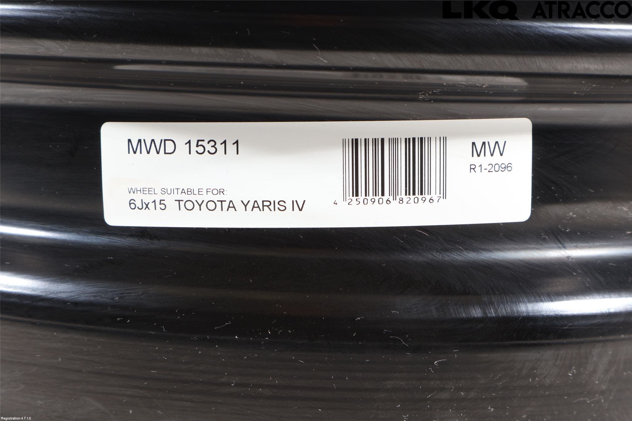 Toyota YARIS XP21 20- Fälgsats Plåt