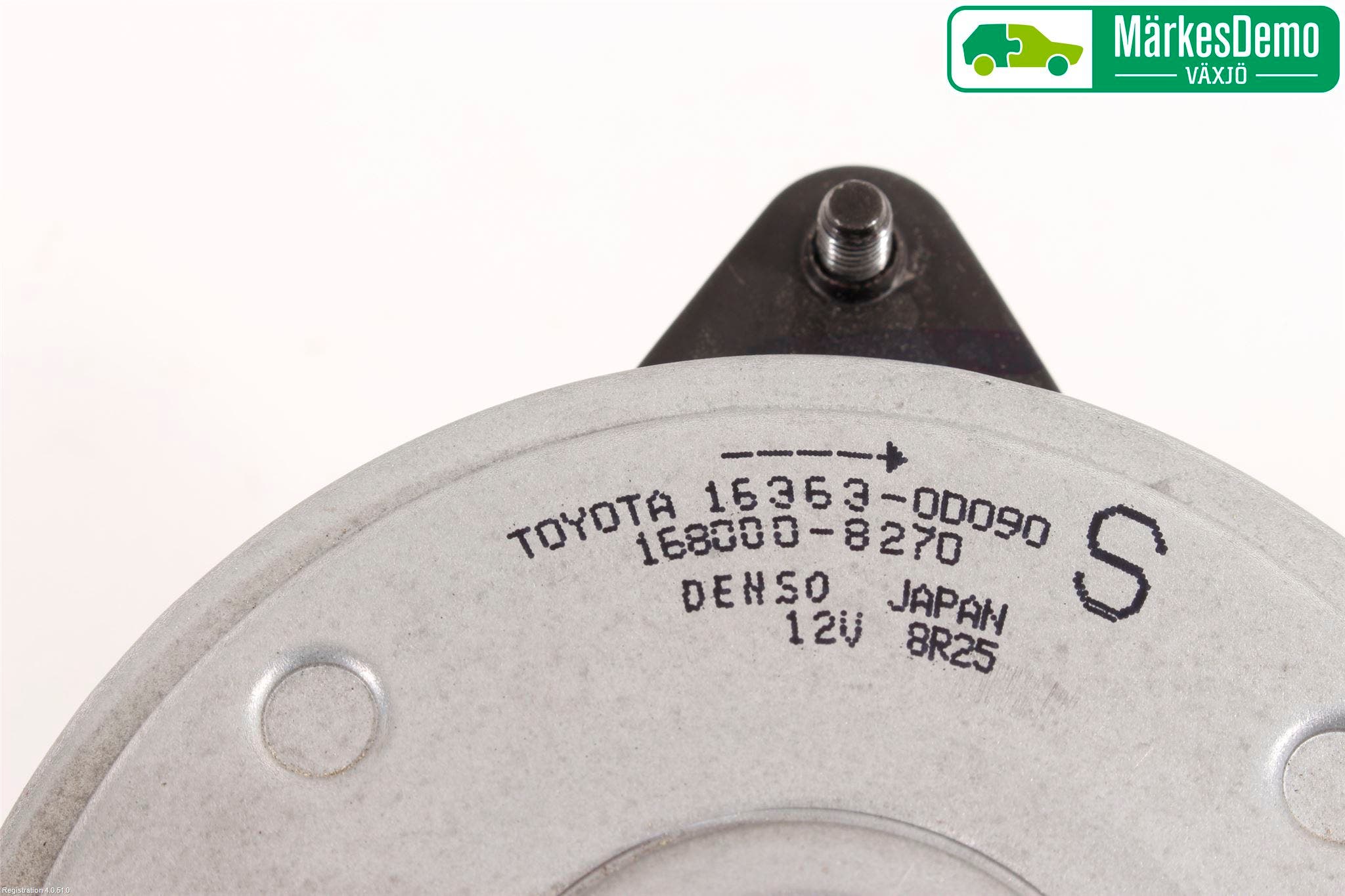 Toyota YARIS XP130 15-20 Kylfläkt El