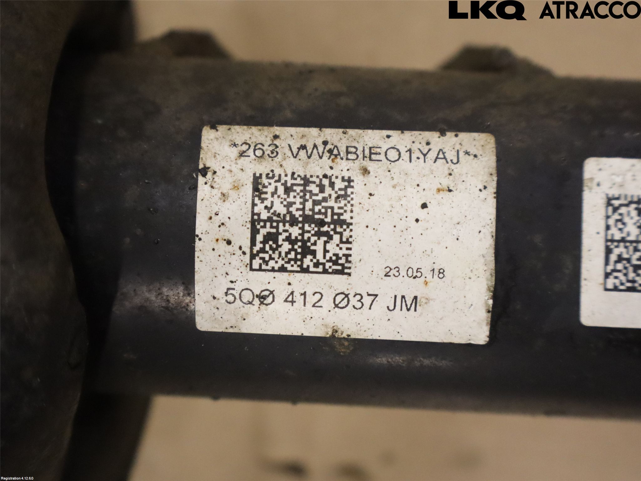 Volkswagen VW GOLF / E-GOLF VII 13-20 Fjäderben Fram Vänster