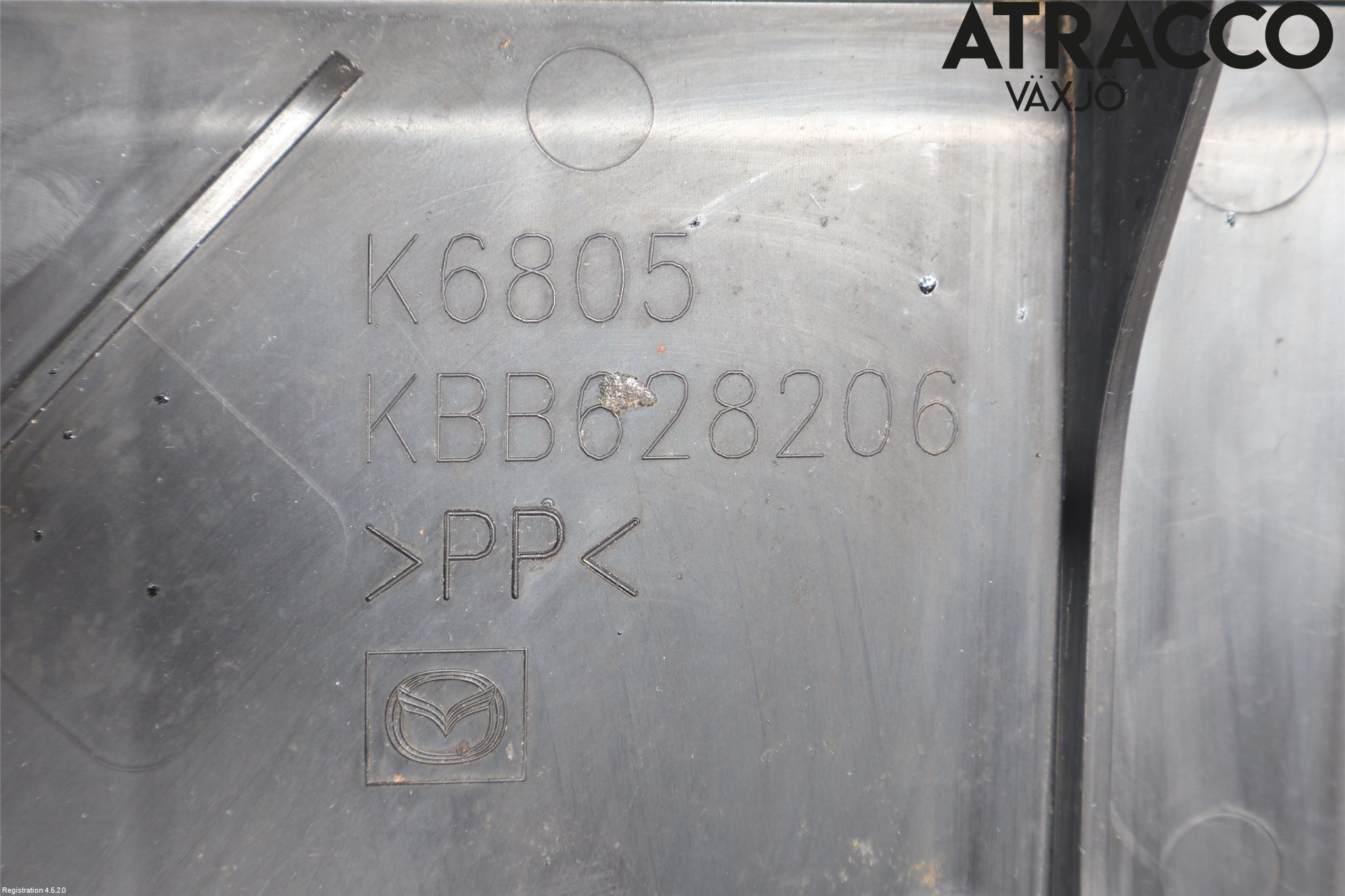 Mazda CX-60 22- Hasplåt Plåt-Plast