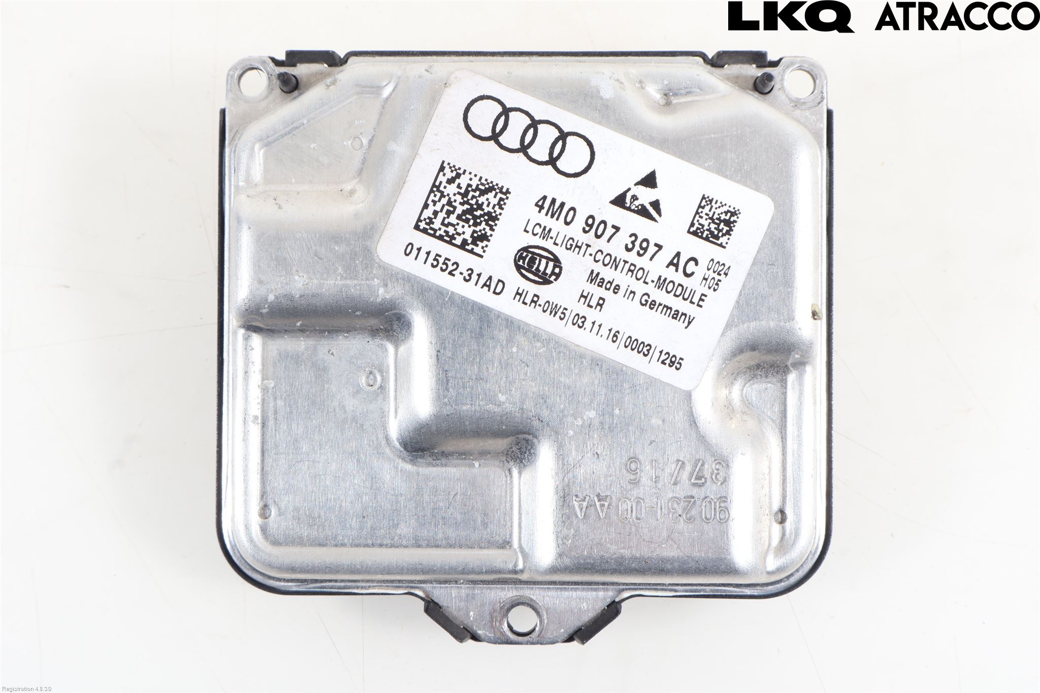 Audi A4/S4 B9 16-19 Styrenhet Strålkastare