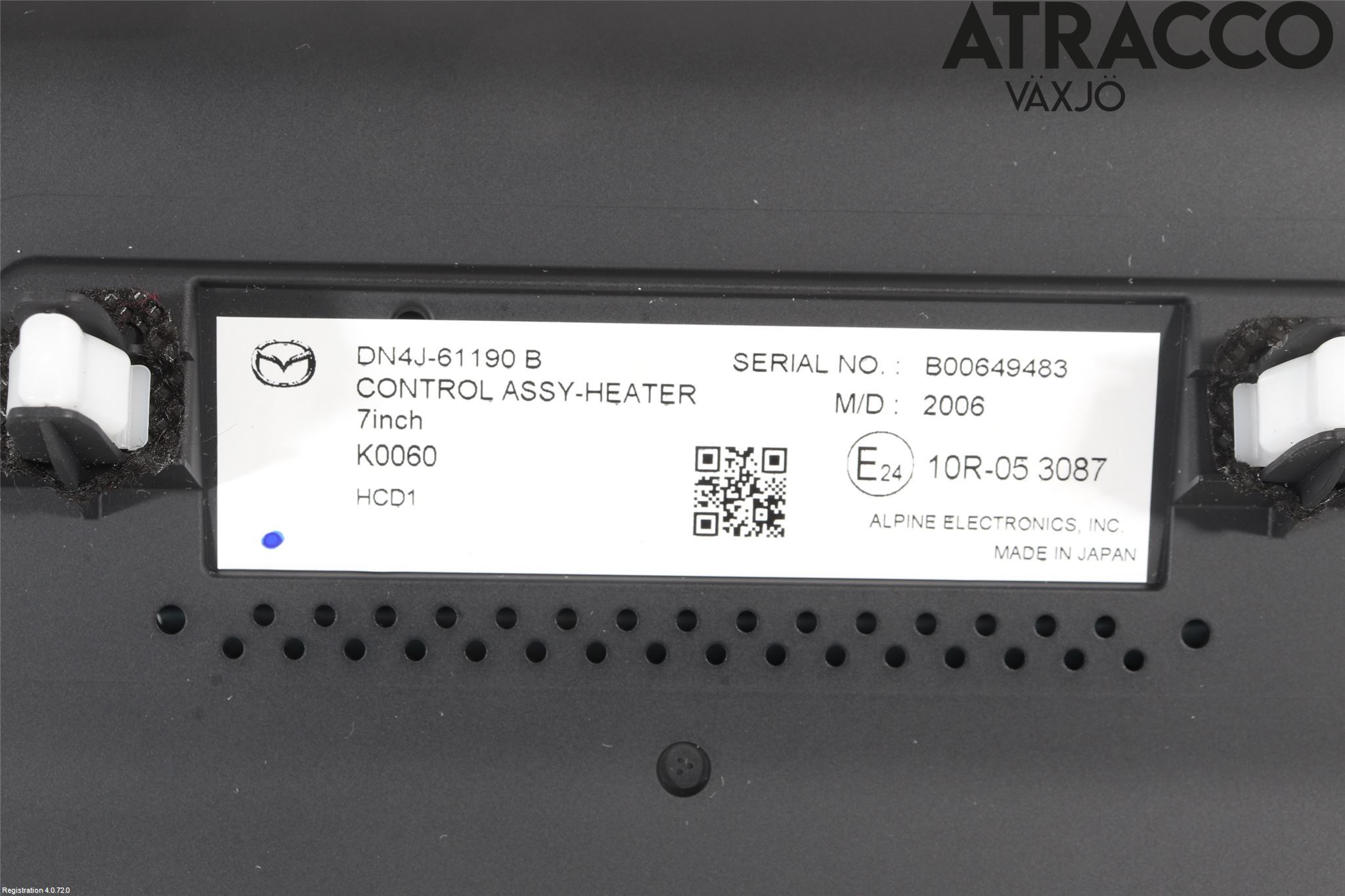 Mazda MX-30 20- Ac Styrenhet Ac Manöveren