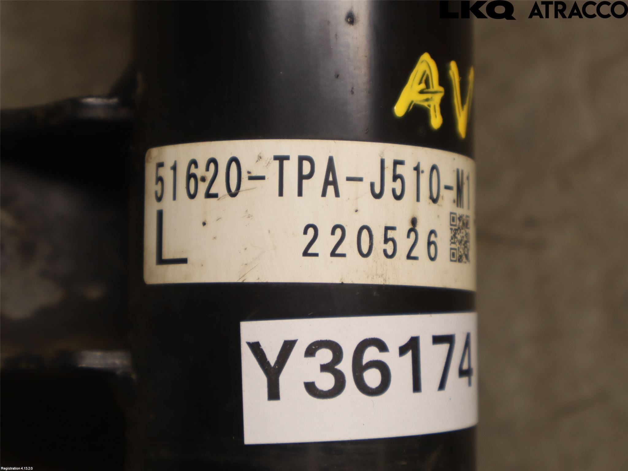 Honda CR-V 19-22 Fjäderben Fram Vänster