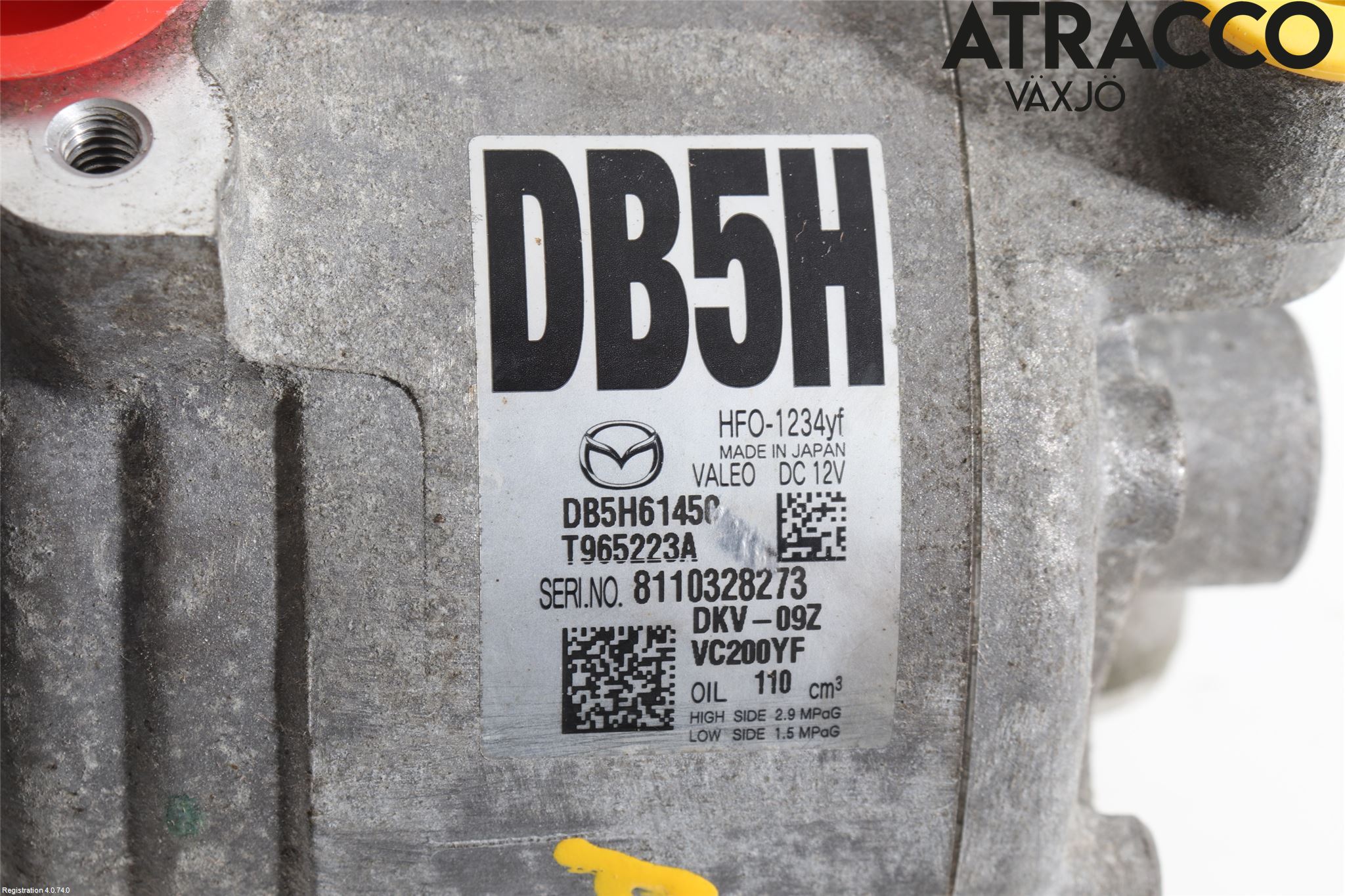 Mazda CX-3 Ac Kompressor