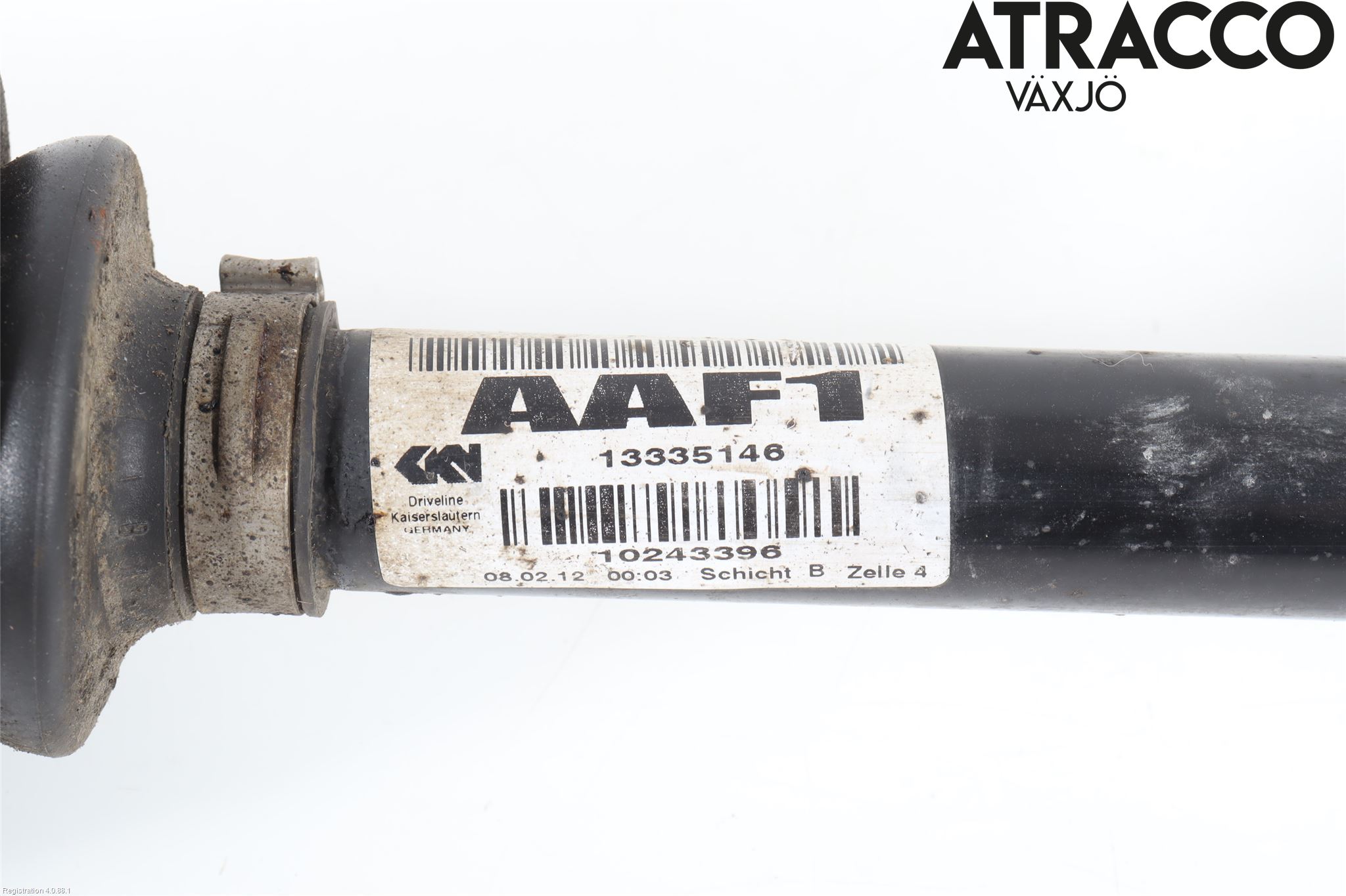 Opel ASTRA J 10-15 Drivaxel Fram Höger