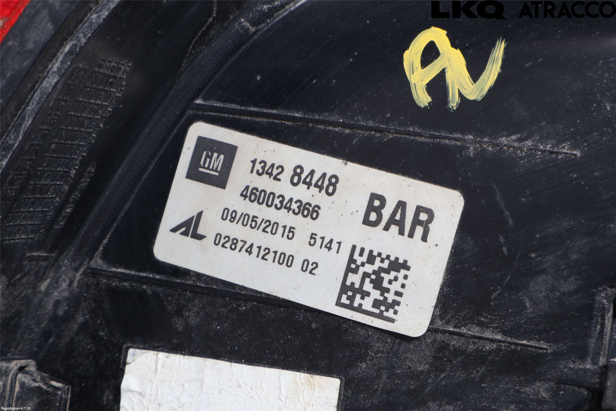 Opel CORSA E 15-19 Bakljus Höger