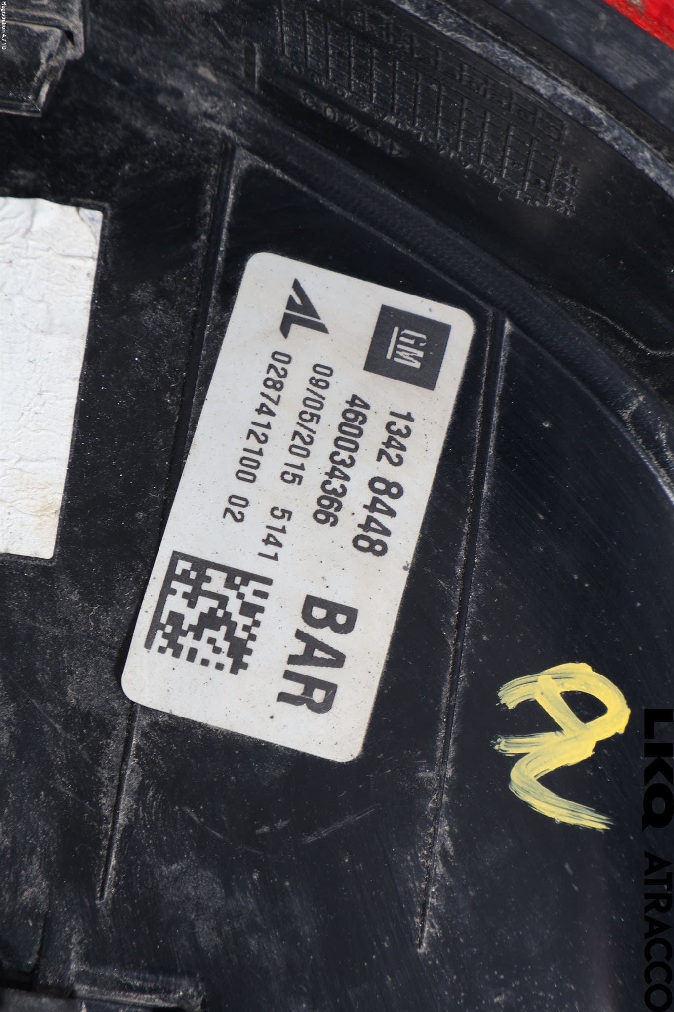 Opel CORSA E 15-19 Bakljus Höger