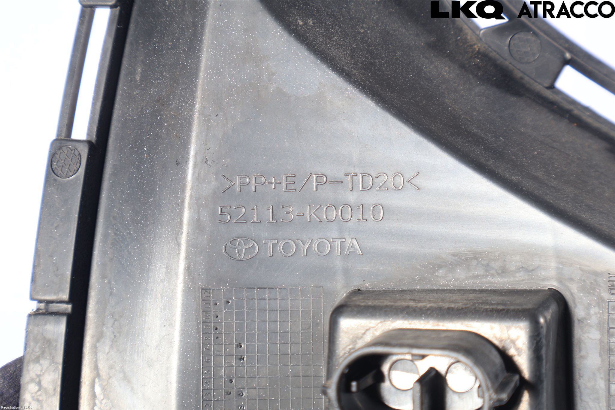 Toyota YARIS XP21 20- Stötfångardel Fram Vä