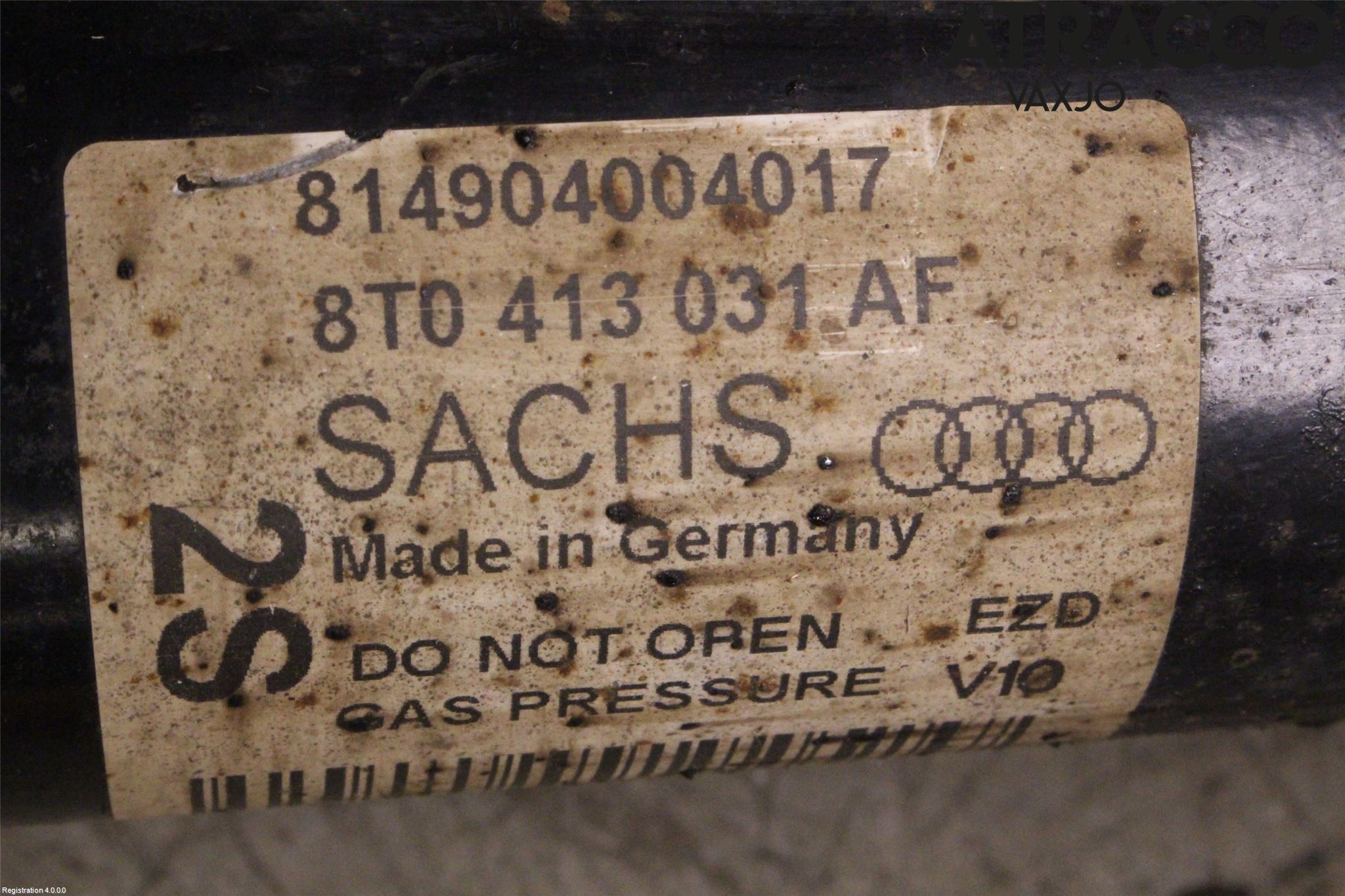 Audi A5 07-16 Fjäderben Fram Vänster