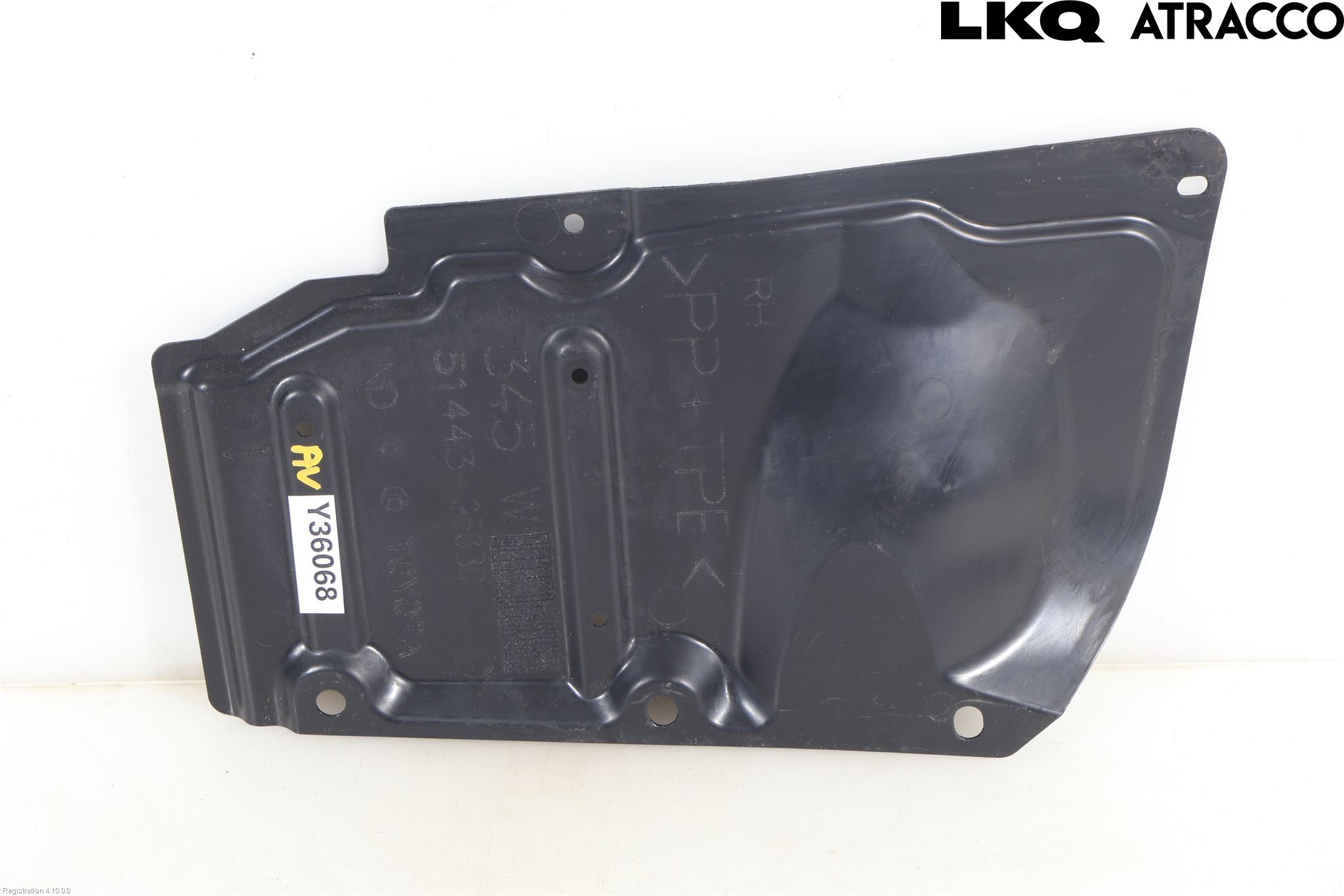 Toyota AURIS 13-19 Hasplåt Plåt-Plast