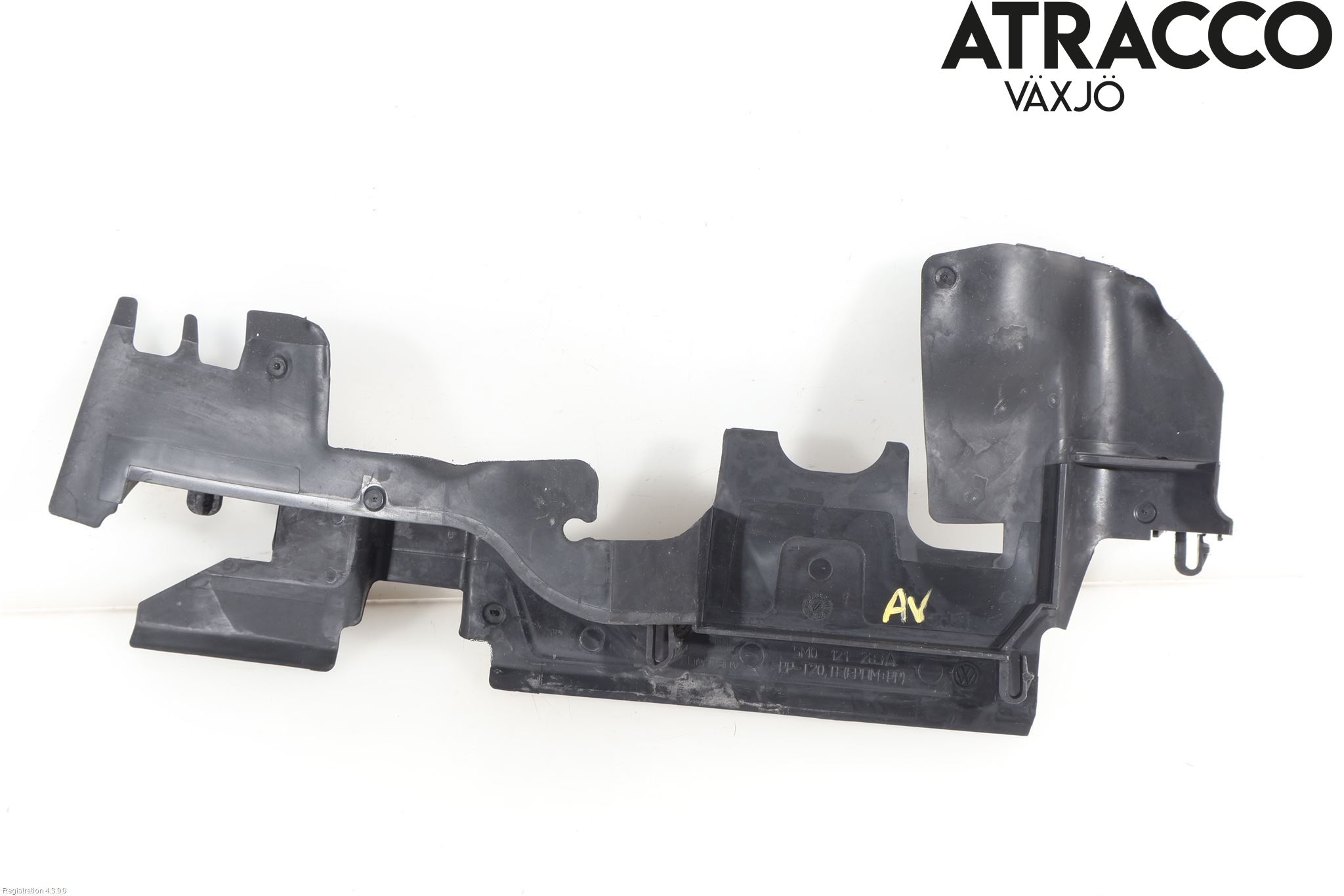 Volkswagen VW GOLF PLUS/CROSS GOLF 04-14 Deflektor Plåt-Plast Kylning