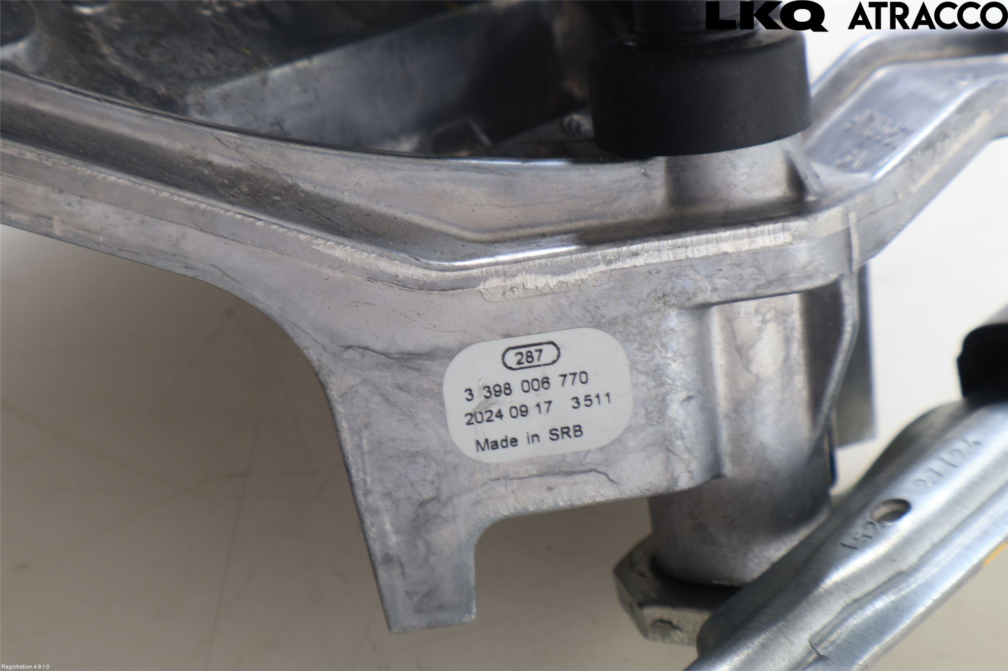 Peugeot 308/E-308 21- Torkarmekanism Vindruta