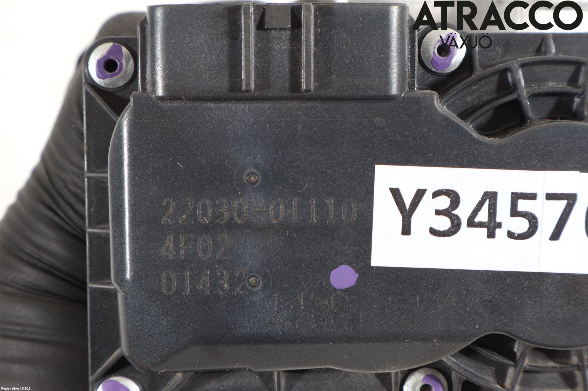 Toyota AURIS 13-19 Injspjällhus