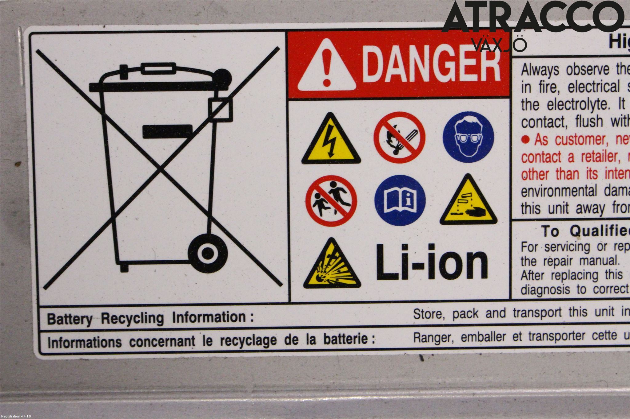 Mazda 2 KB Hybrid 22- Batteri Högspänning