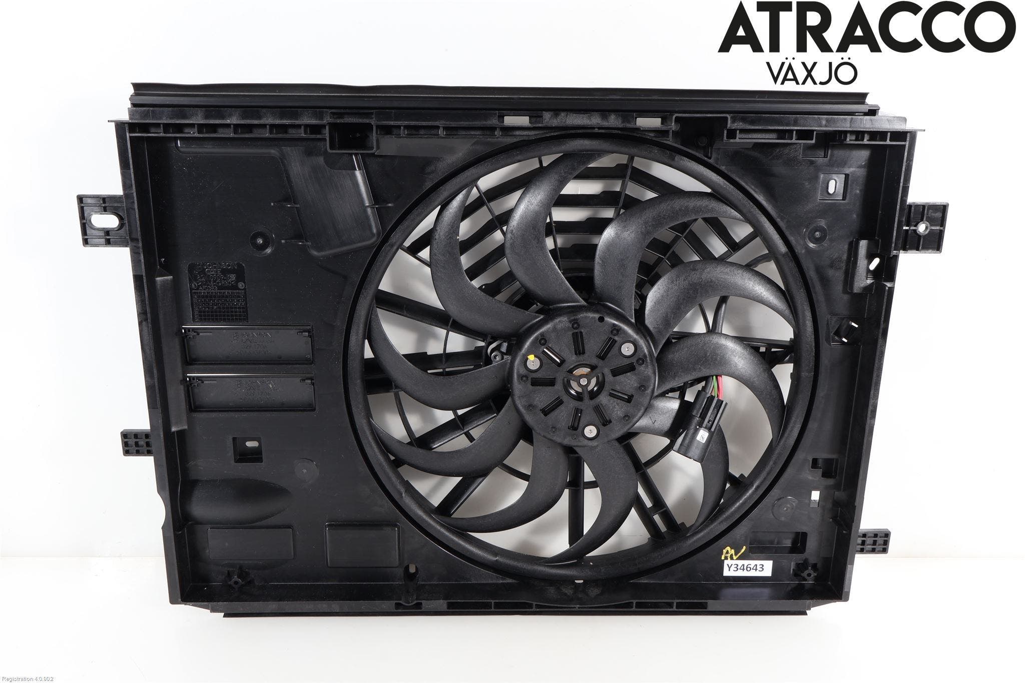 Peugeot 3008 17-24 Kylfläktkåpa