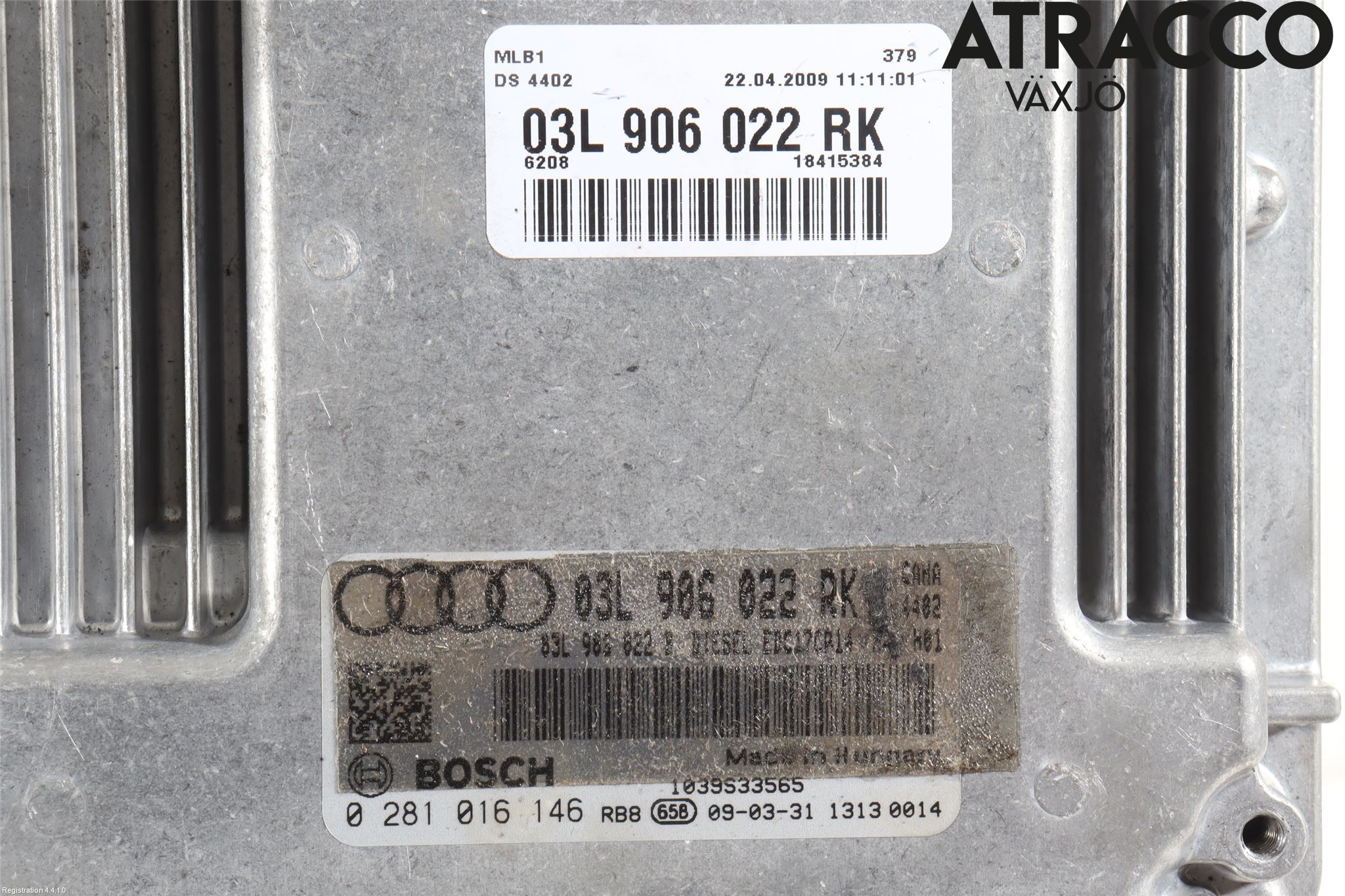 Audi A4 ALLROAD 09-16 Styrenhet Inspump Diesel