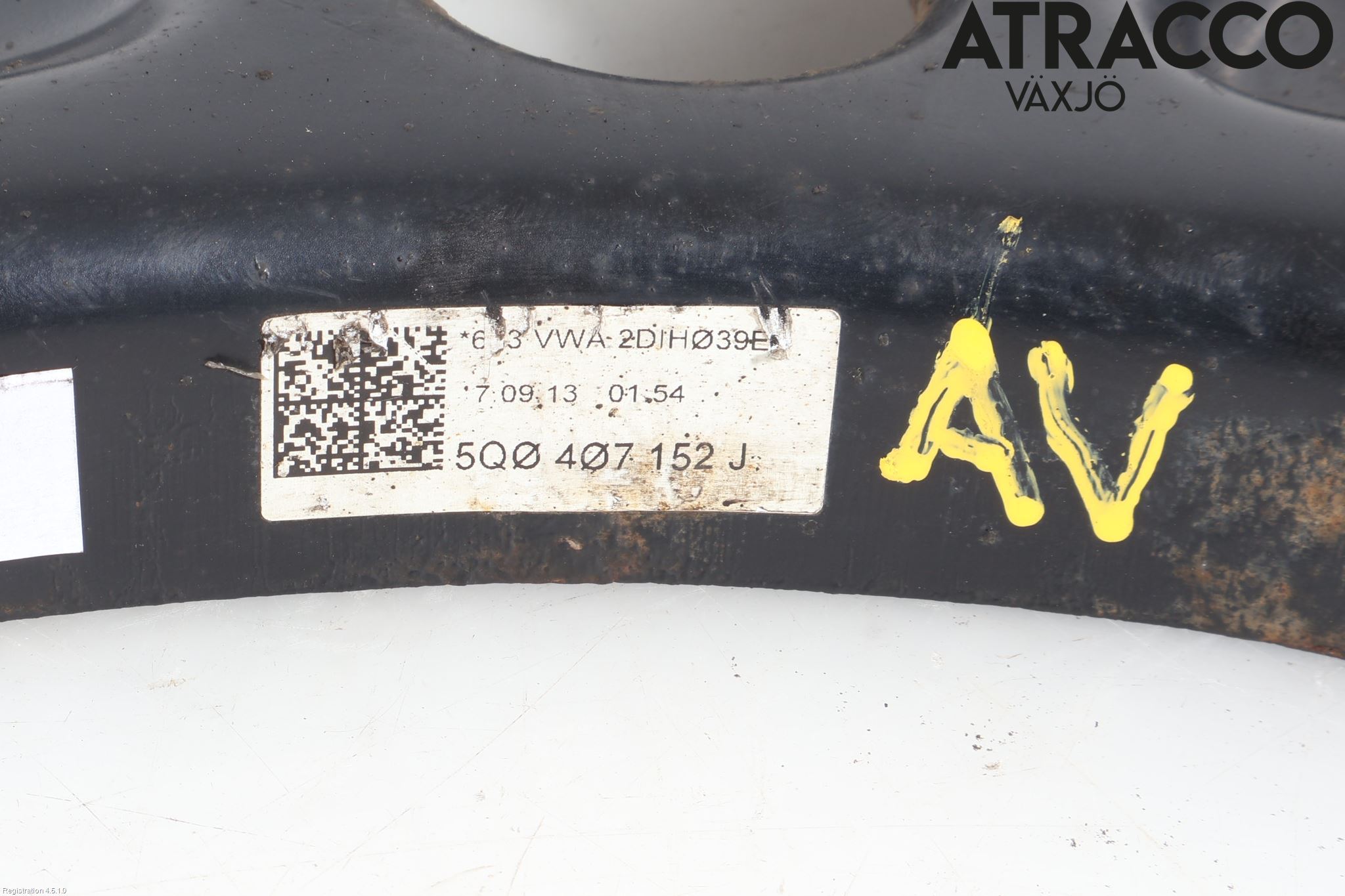 Volkswagen VW GOLF / E-GOLF VII 13-20 Bärarm Fram Undre Hö
