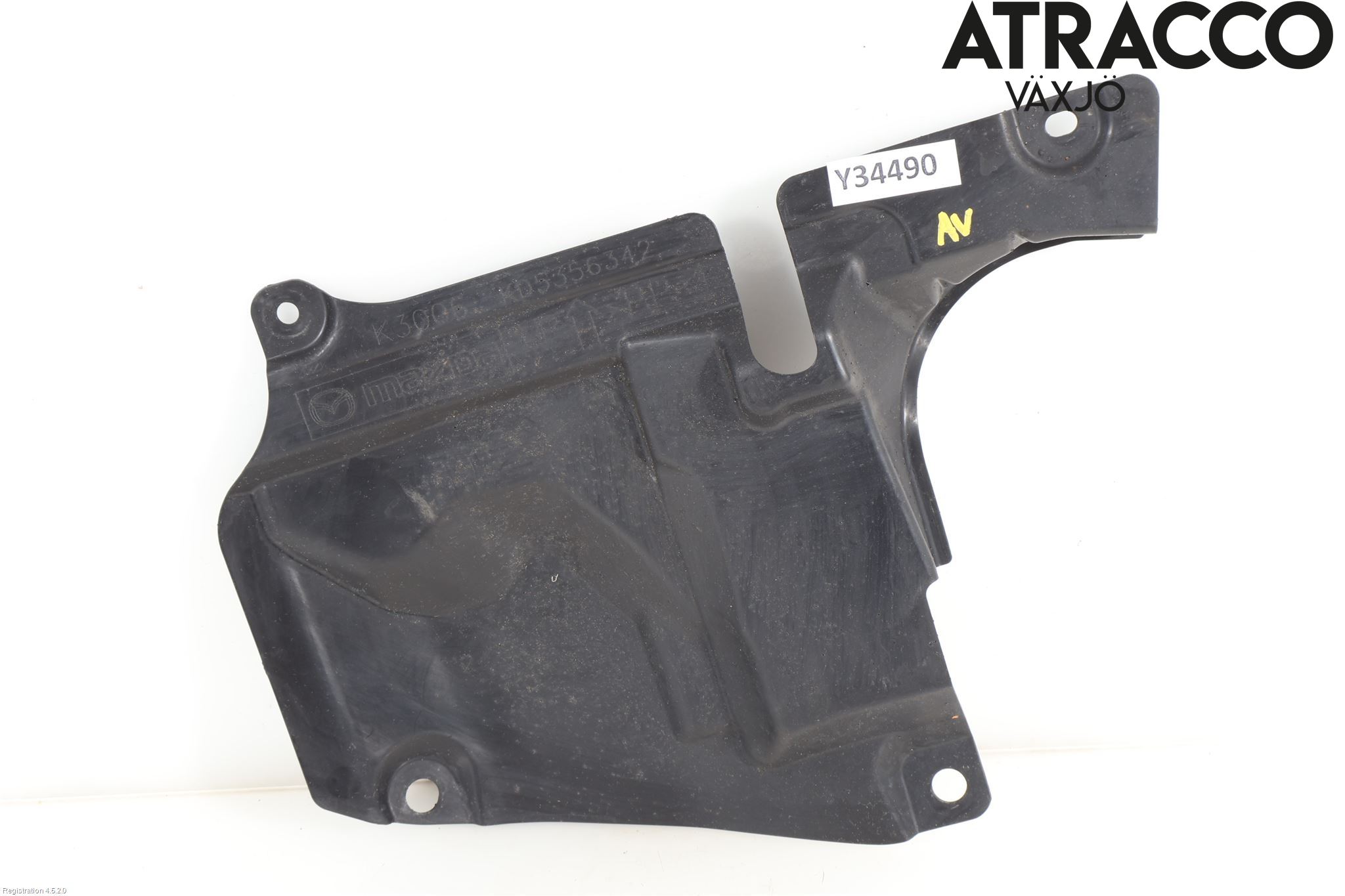 Mazda 6 13- Hasplåt Plåt-Plast