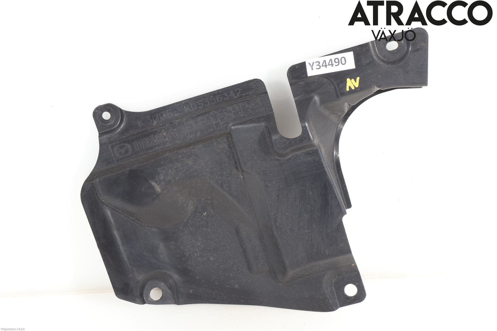 Mazda 6 13- Hasplåt Plåt-Plast