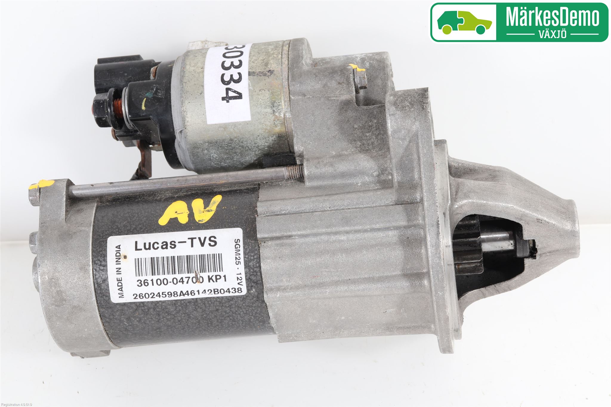 Hyundai i10 BA 14-16 Startmotor