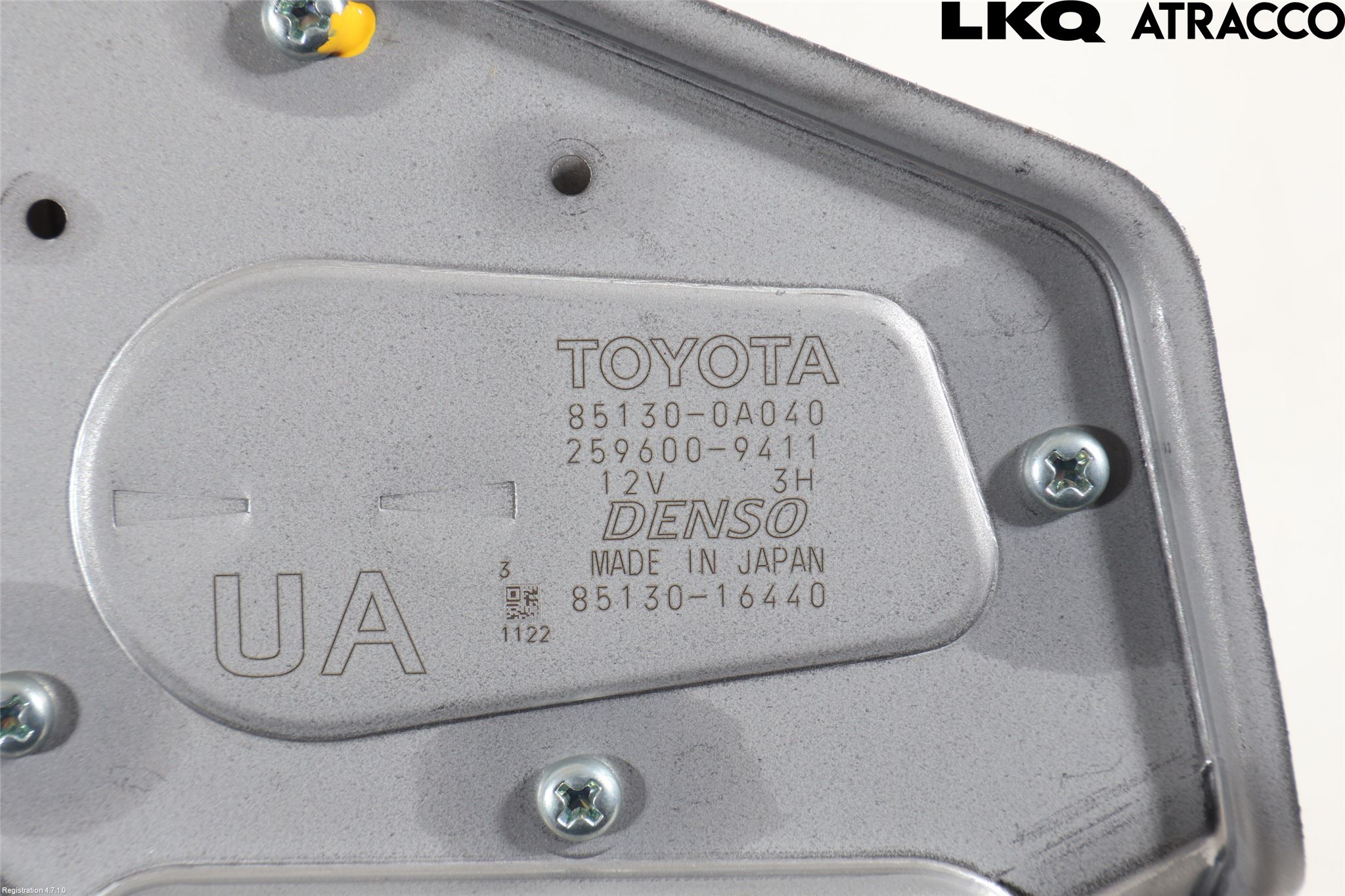Toyota COROLLA CROSS XG10 22- Torkarmotor Baklucka