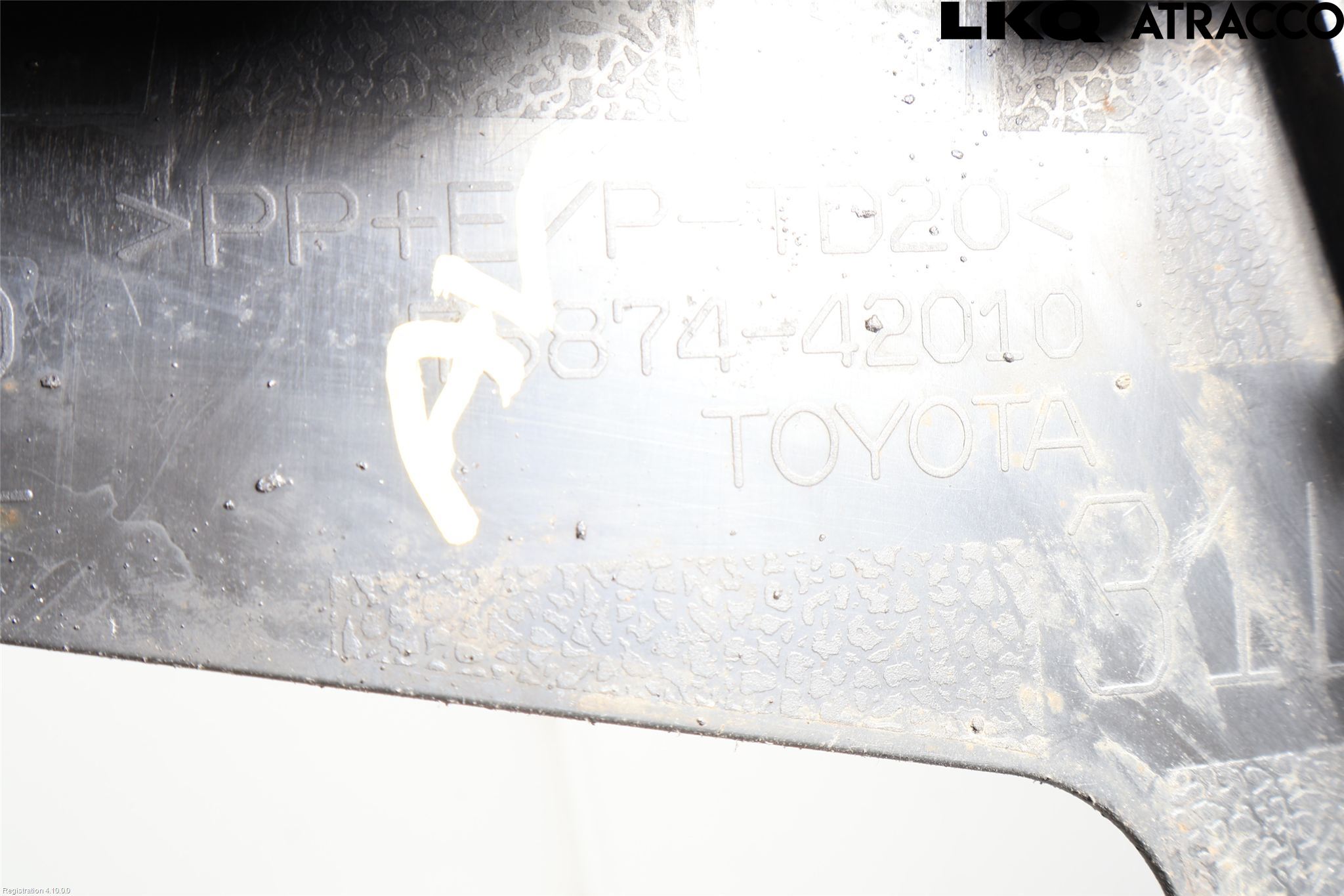 Toyota RAV4 19- List Skärmkant