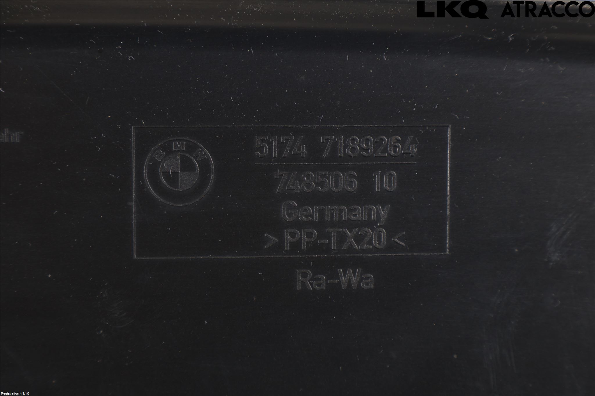 BMW 1 E87/81 5D/3D 03-11 Deflektor Plåt-Plast Kylning