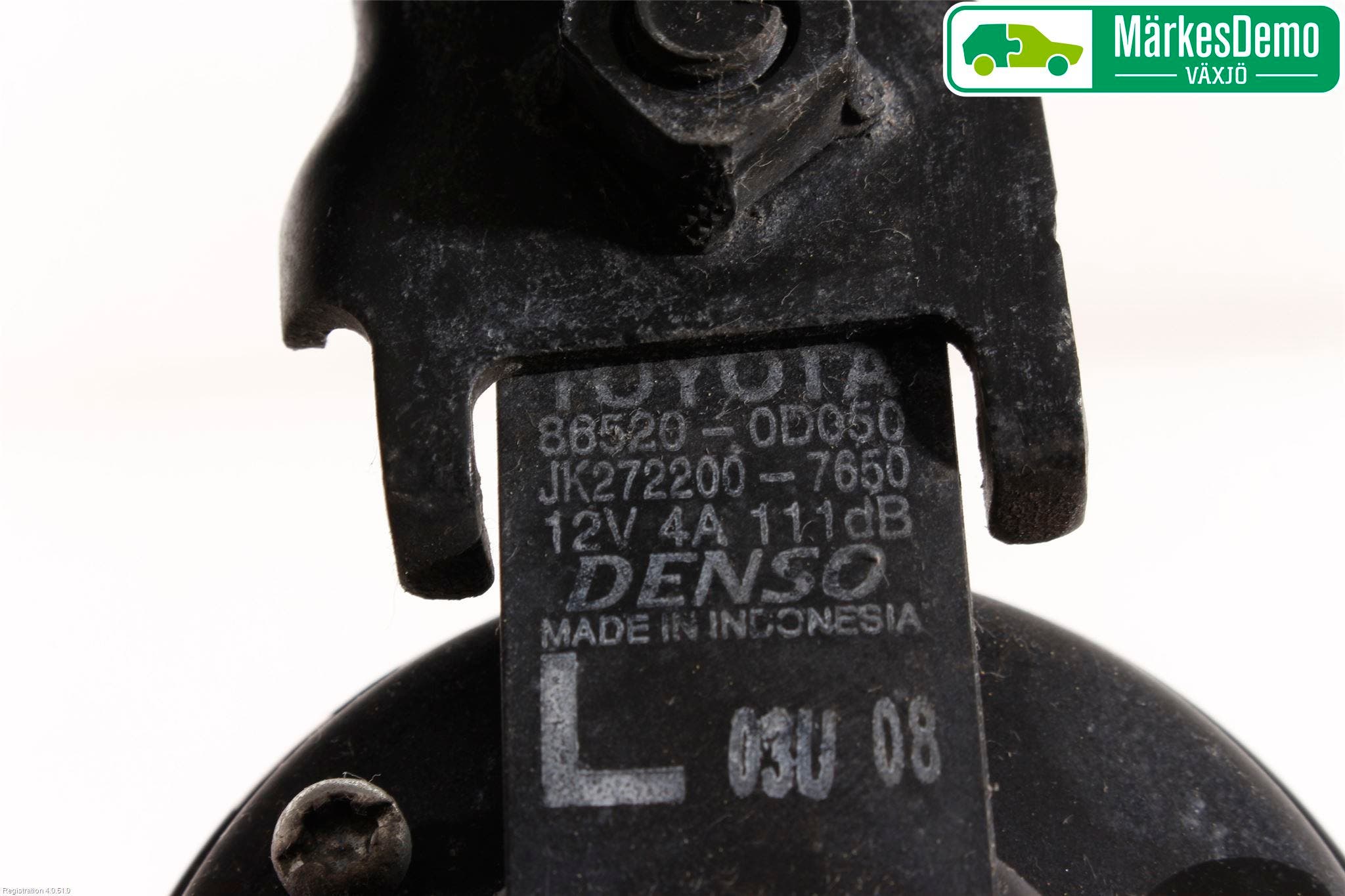 Toyota YARIS XP130 15-20 Signalhorn