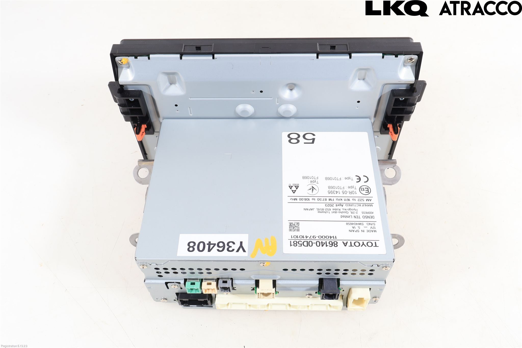 Toyota YARIS XP21 20- Cd Radio - Multimediapanel