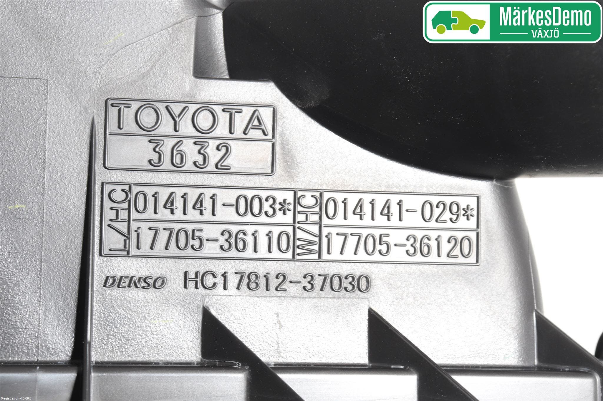 Lexus NX 300h 15-21 Luftrenare