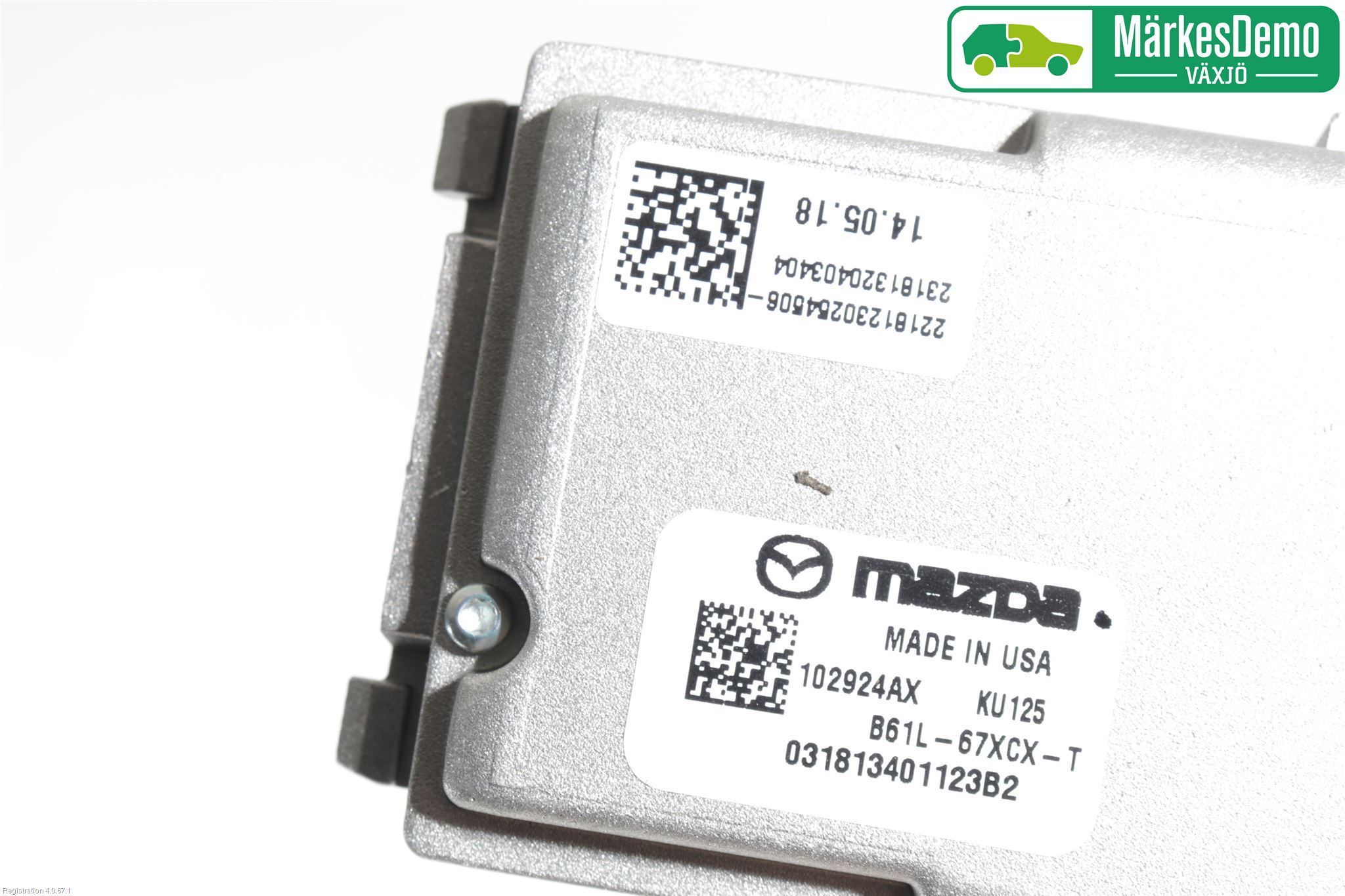 Mazda MX-5 IV (ND/ND2/ND3) MIATA 15- Sensor Aktivt Kollisionsskydd