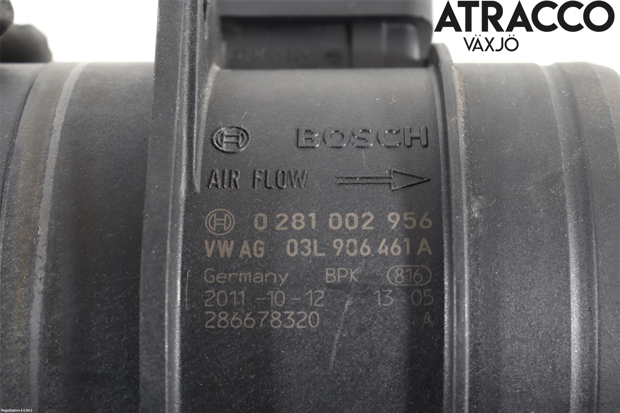 Volkswagen VW PASSAT 11-14 Injluftmassamätare