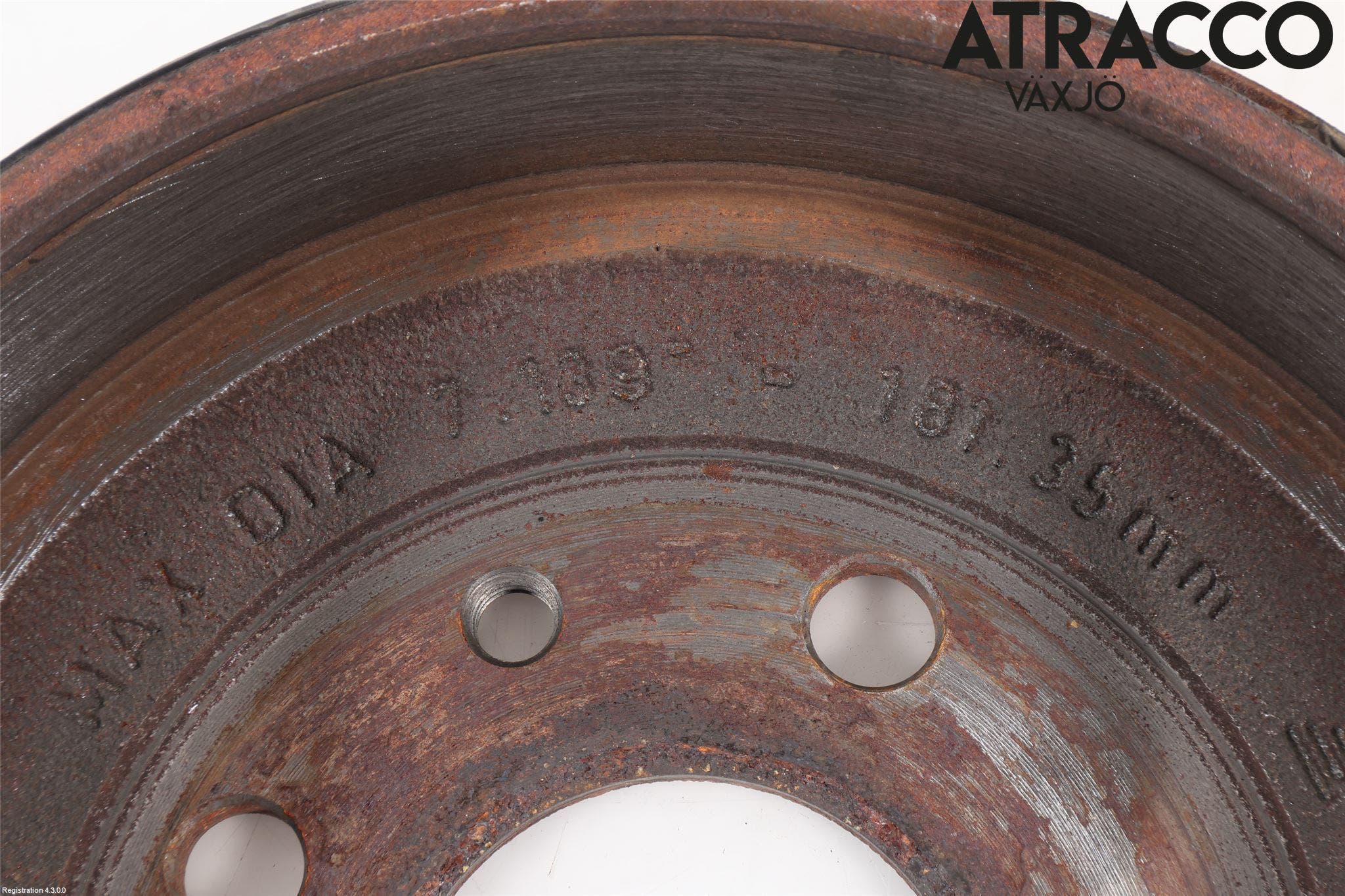 Fiat 500 07- Bromstrumma Bak