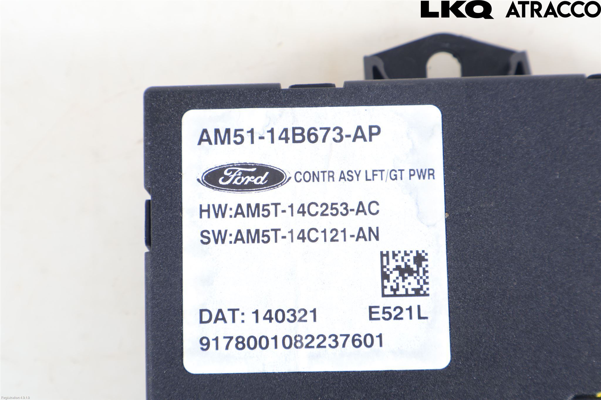 Ford GRAND C-MAX  11-14 Styrenhet Baklucka