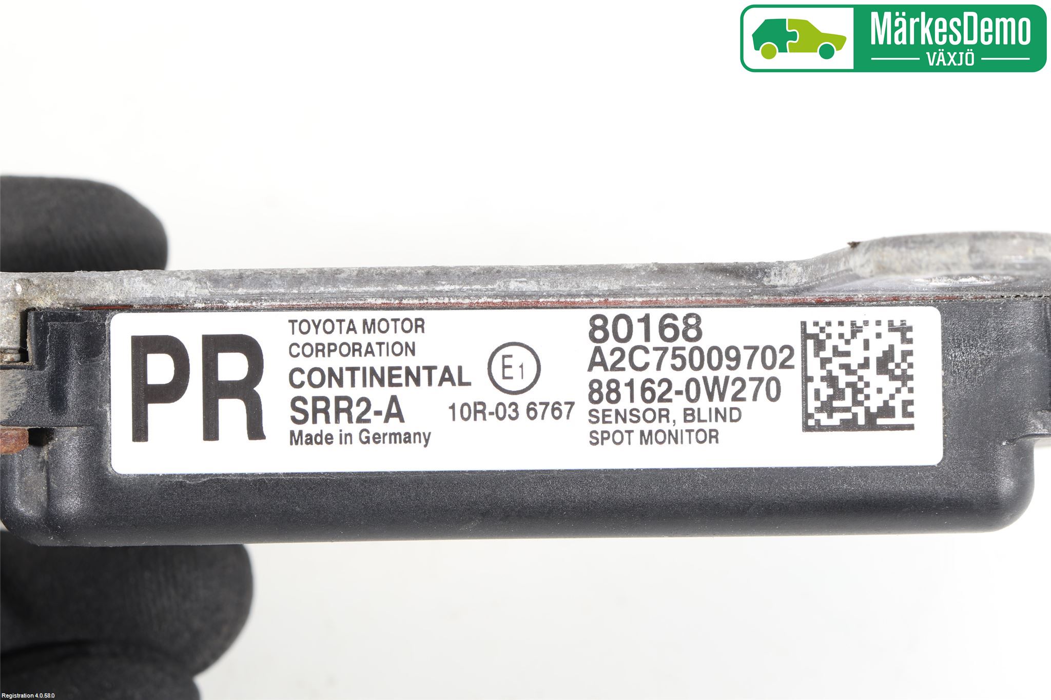Toyota PRIUS (ZVW50) 16-21 Sensor Aktivt Kollisionsskydd